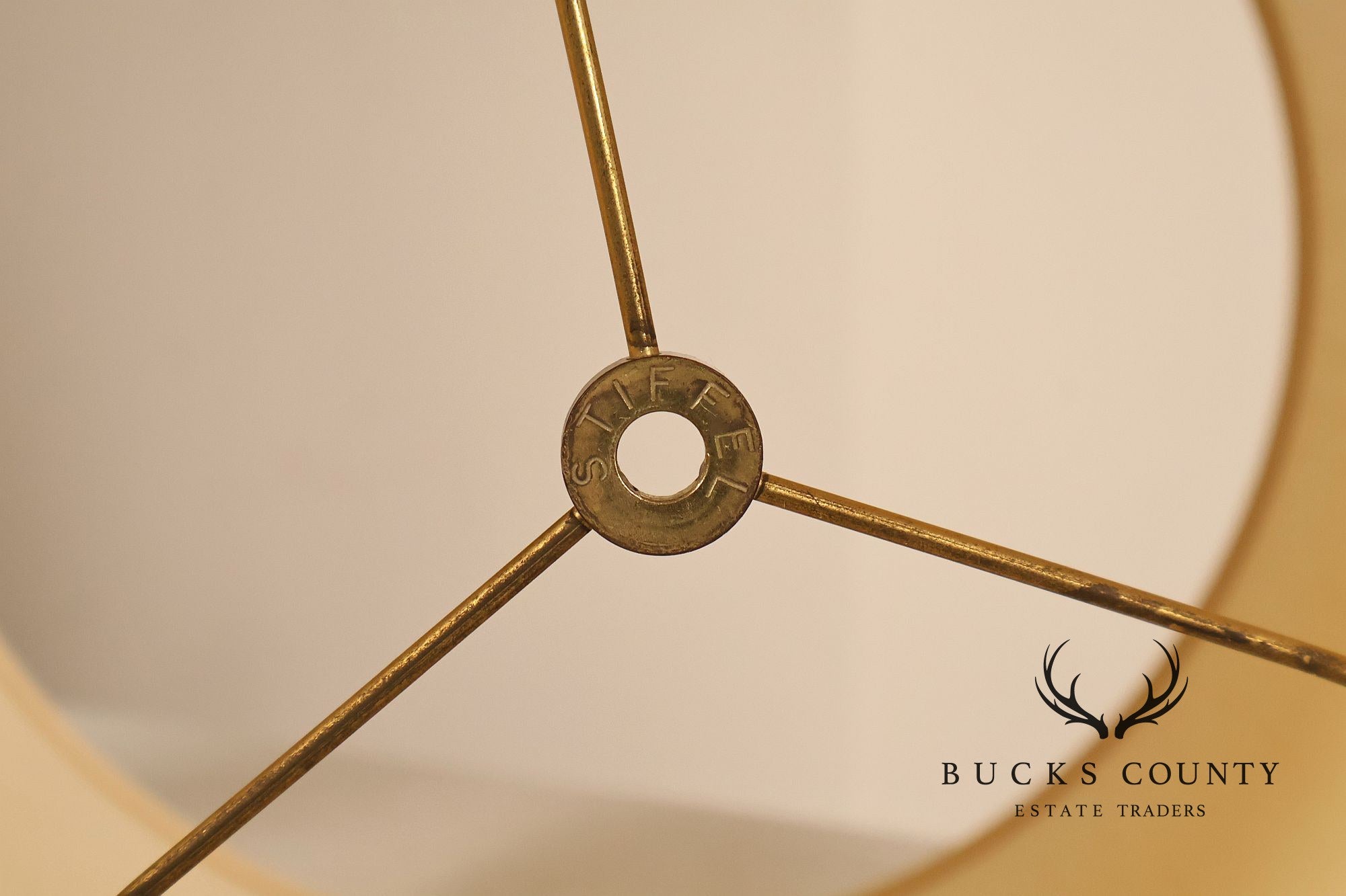 Stiffel Vintage Pair of Brass Table Lamps