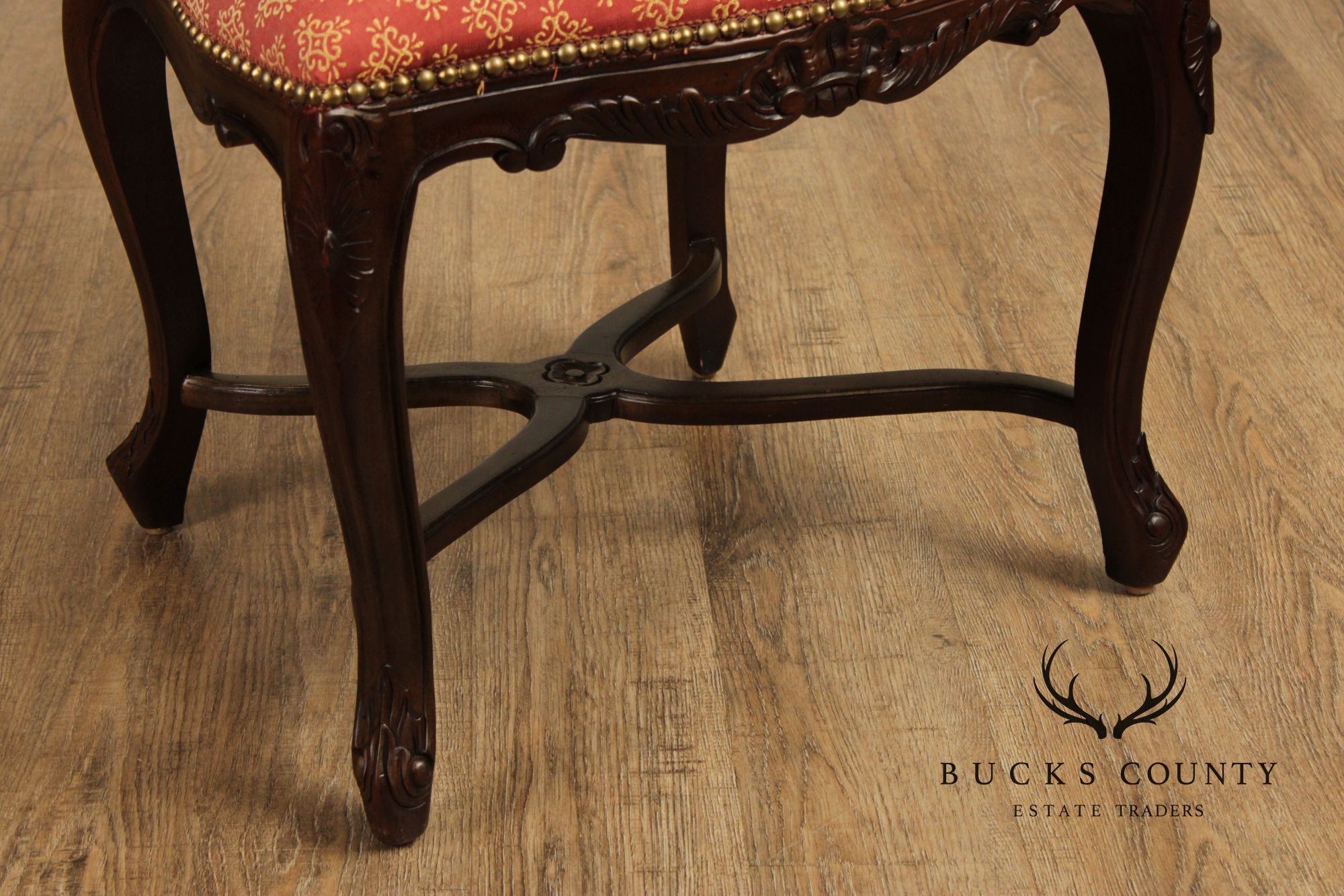 Andre Originals French Louis XV Style Set Of Eight Dining Chairs