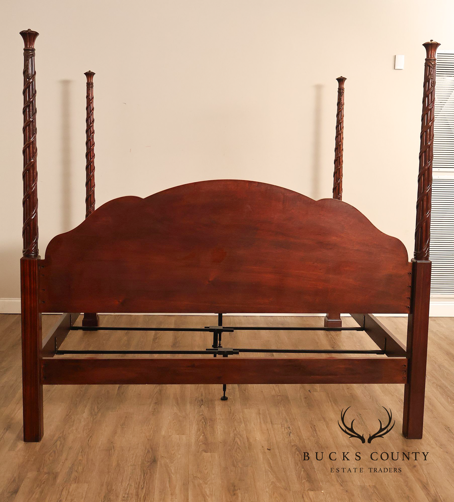 Hickory Chair King Size Mahogany Poster Bed
