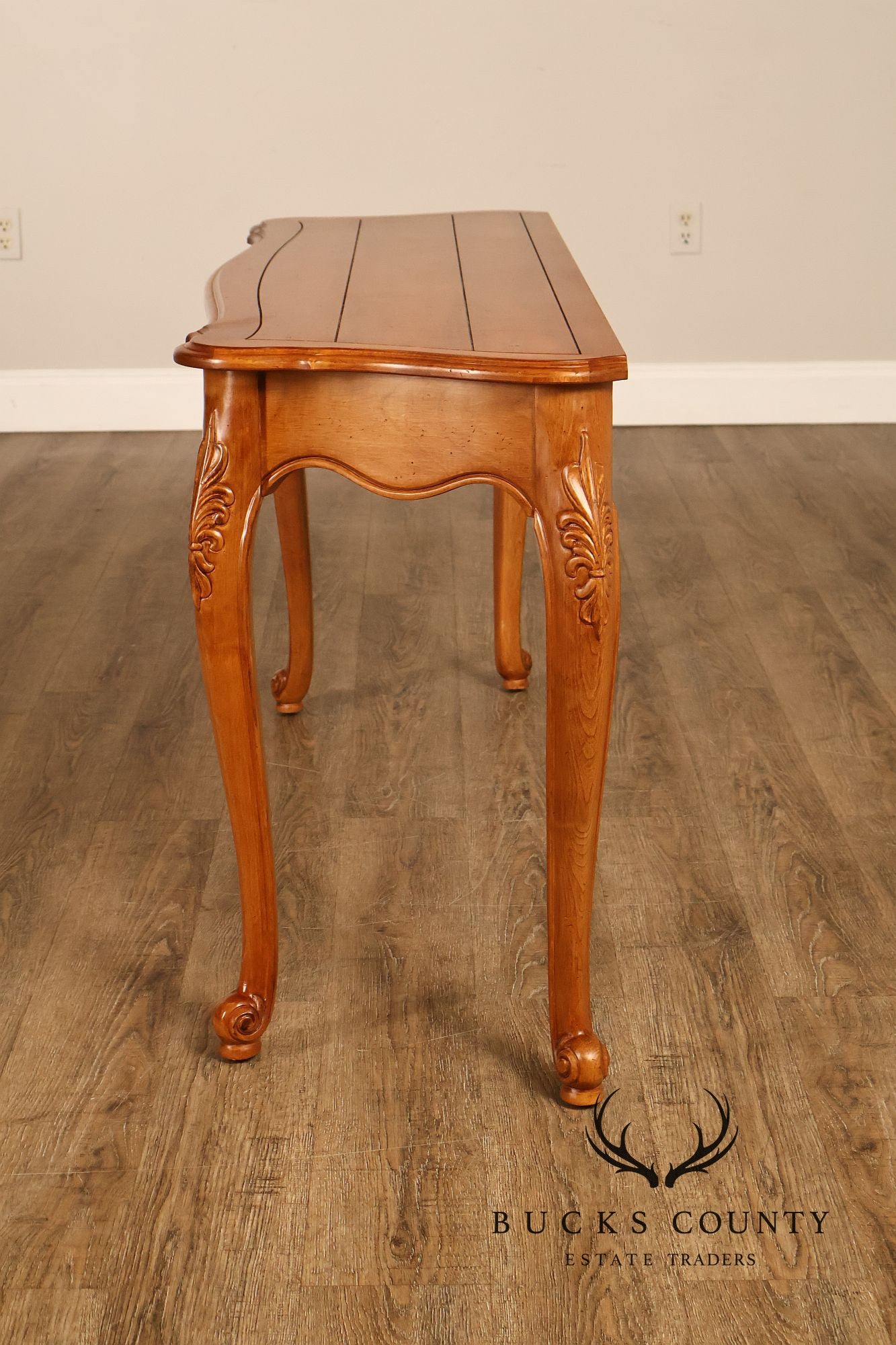 Ethan Allen Legacy Collection French Country Style Narrow Console Table