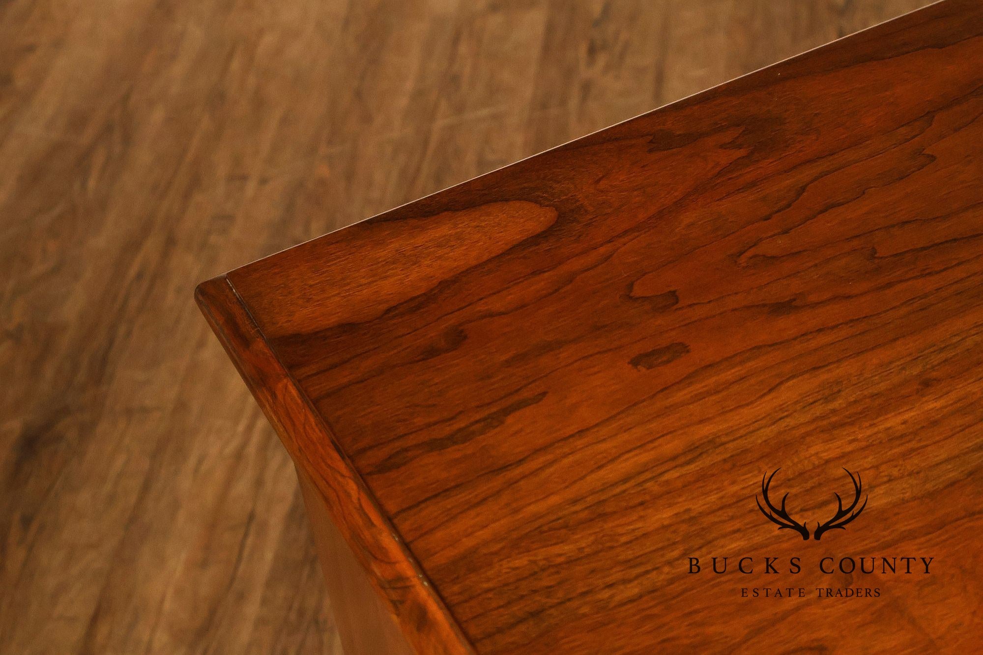 Stickley Chippendale Style Cherry Kneehole Desk
