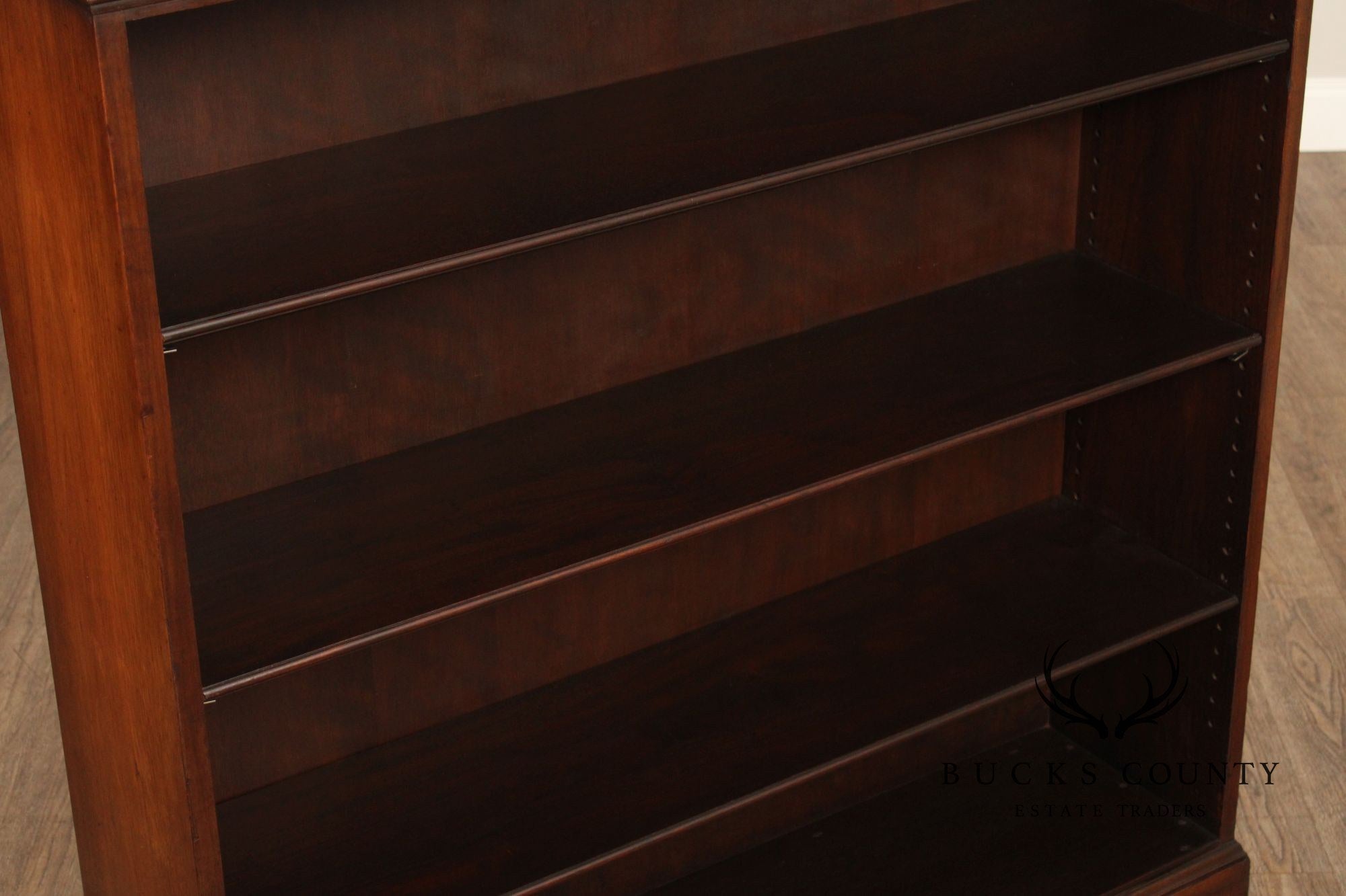 Schmieg & Kotzian Vintage Walnut Open Bookcase