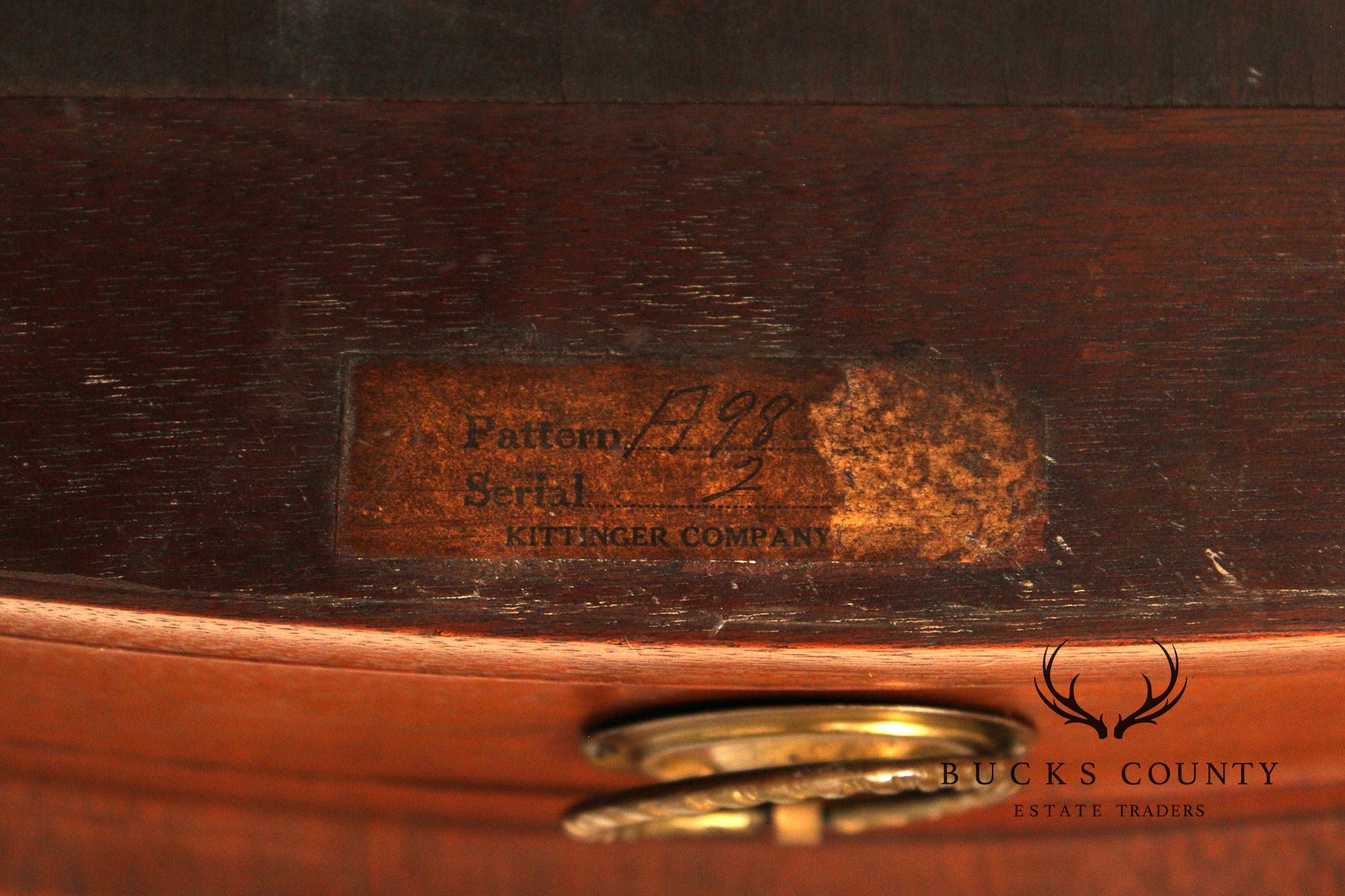 Kittinger 'Gainesborough' Mahogany Pembroke Table