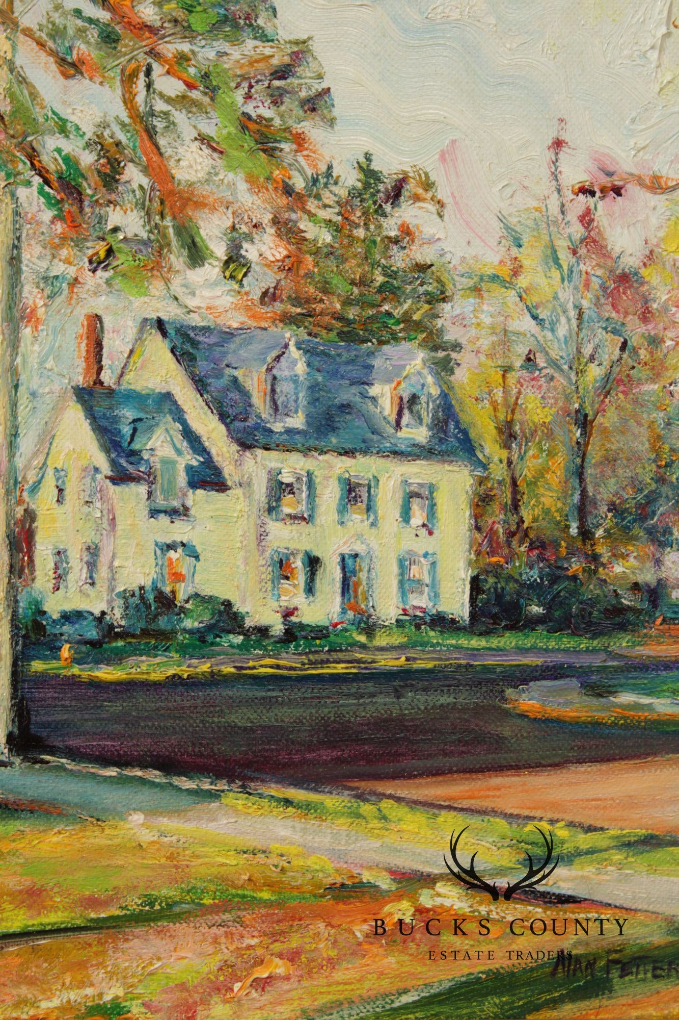 Alan Fetterman Oil Painting, 'Ashland Doylestown'