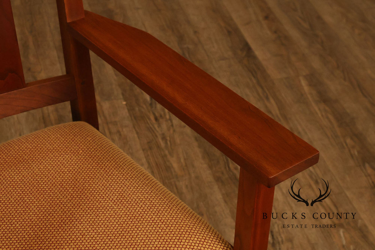 Stickley Harvey Ellis Arts And Crafts Cherry Dining Chairs Set Of Six