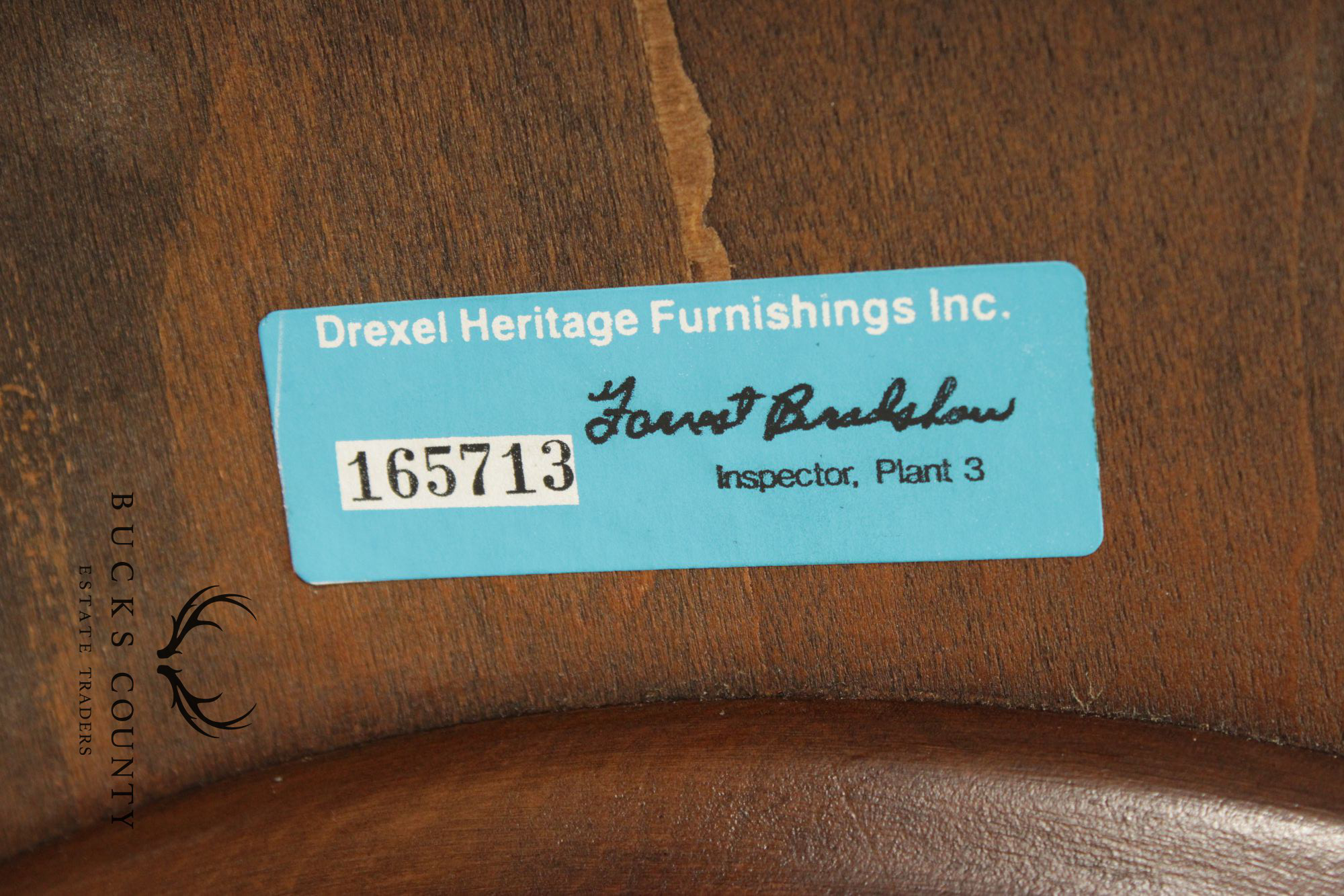 Drexel '18th Century Classics' Mahogany Pie Crust Side Table