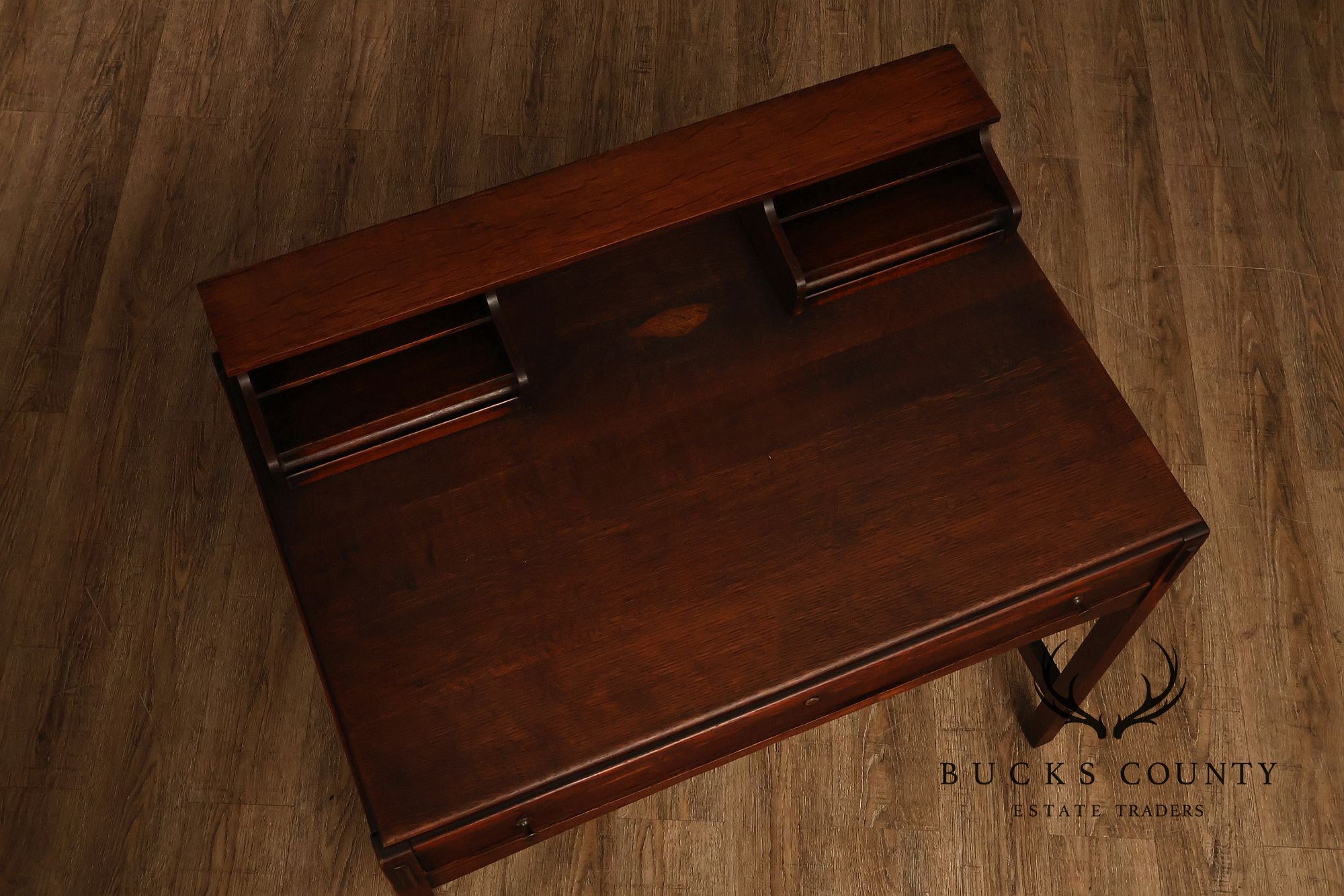 Limbert Antique Arts & Crafts Oak Writing Desk #492 1/4