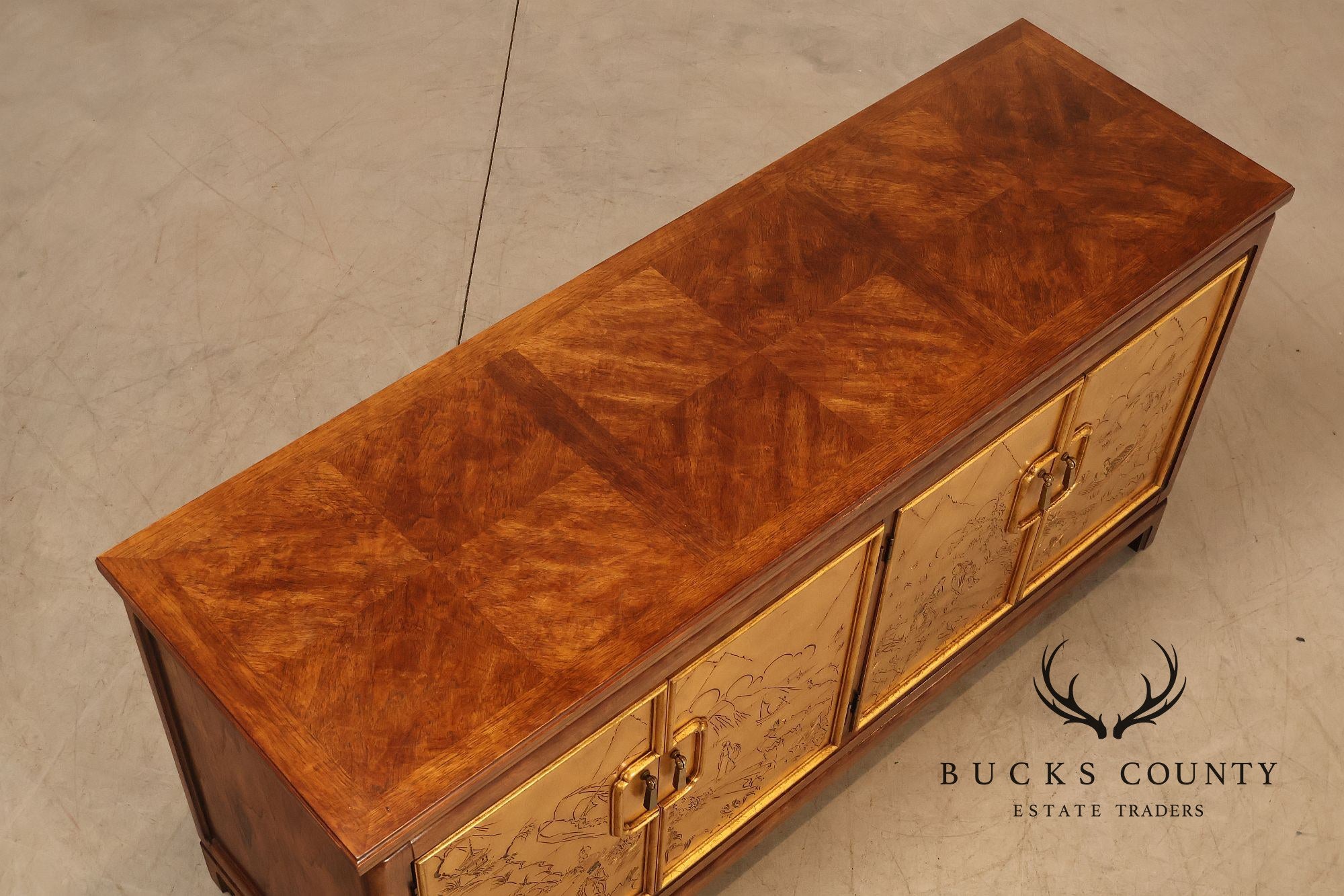 Thomasville Vintage Mystique Asian Inspired Credenza Sideboard