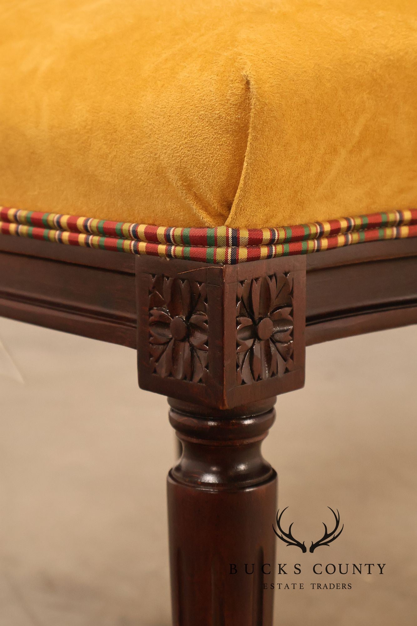 Century Furniture French Louis XVI Style Set of Ten Oval Back Dining Chairs