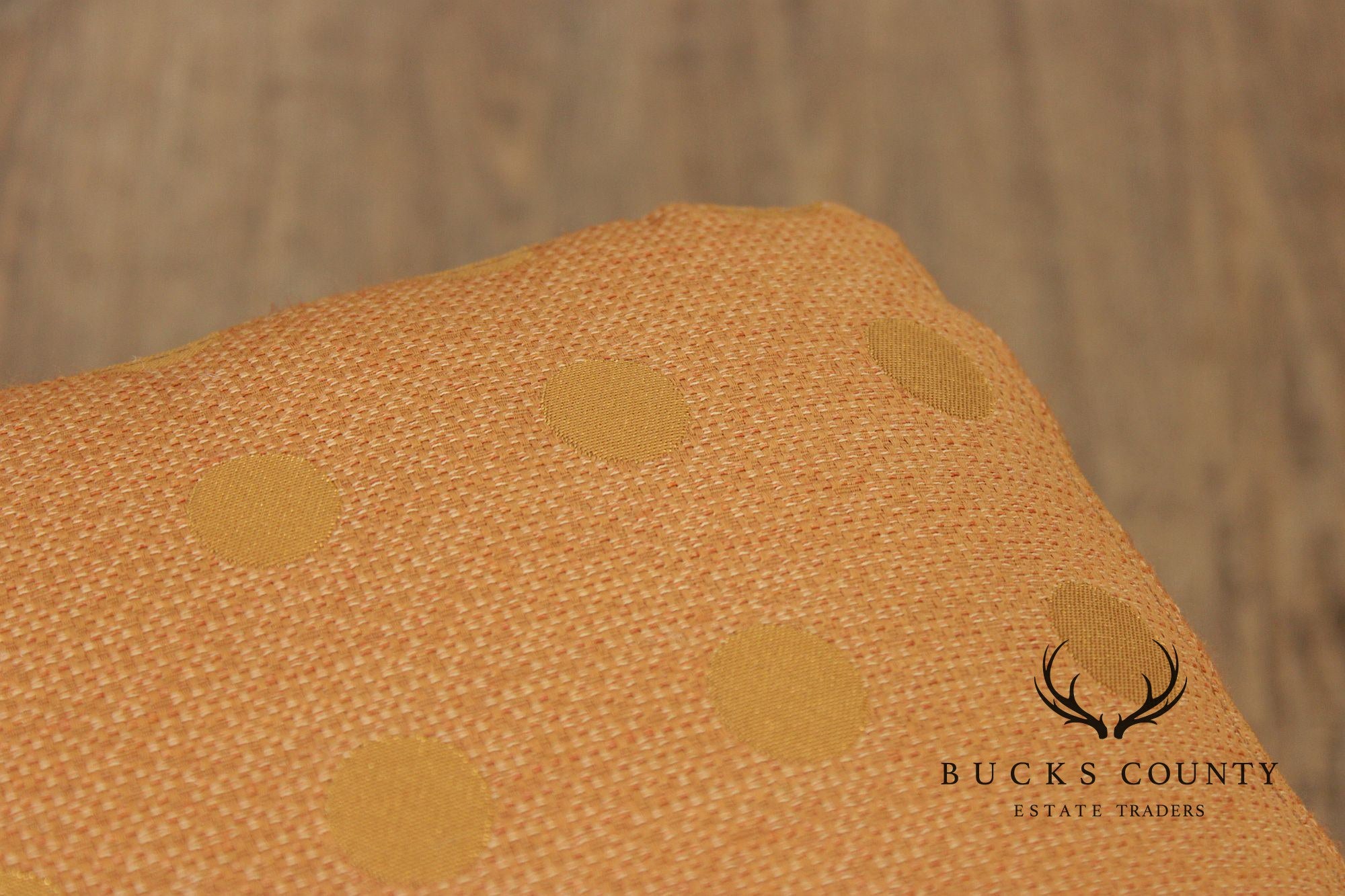 Pair of Upholstered Cube Ottomans