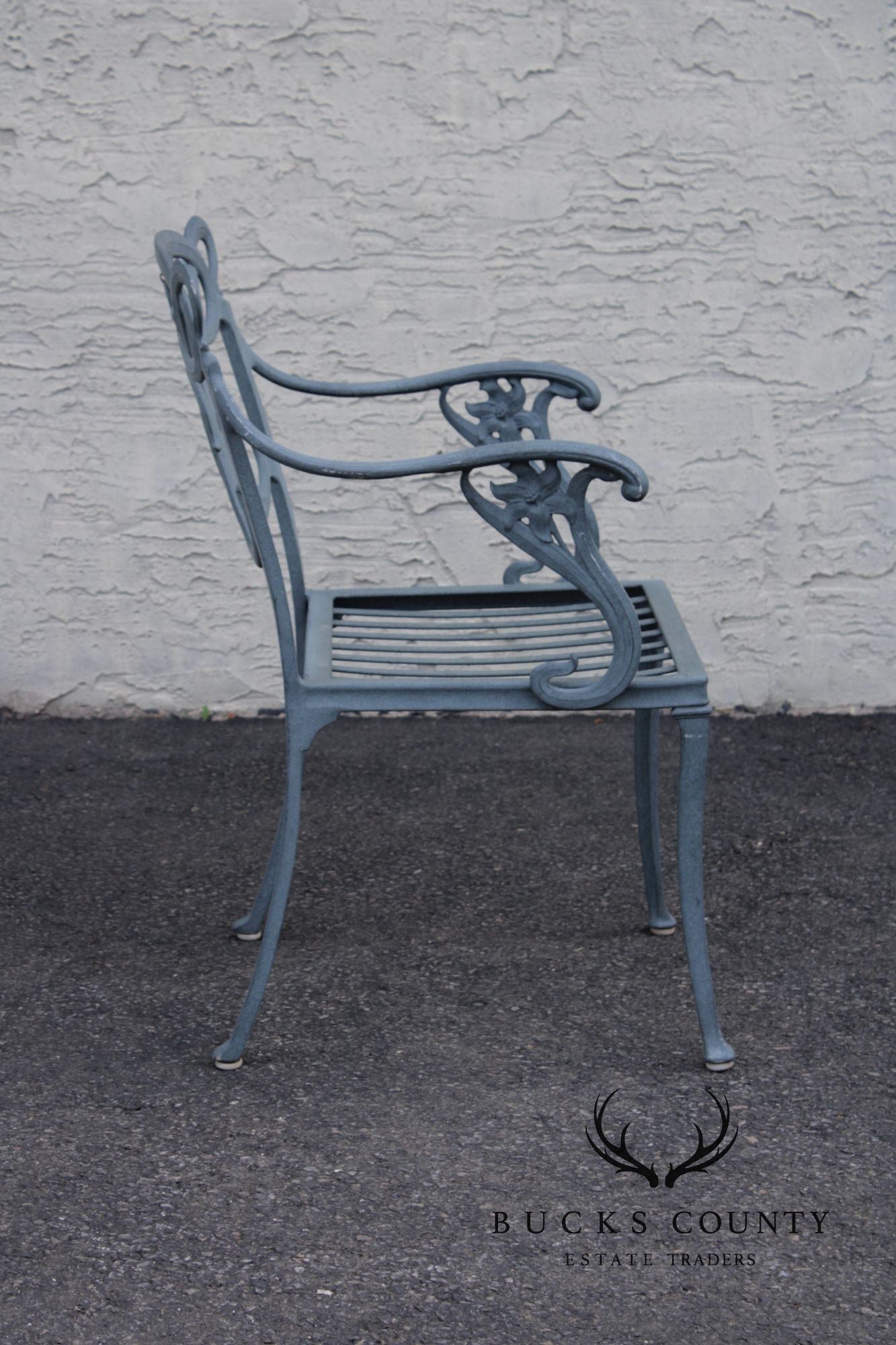Brown Jordan Six-Piece Cast Aluminum 'Day Lily' Outdoor Patio Dining Set