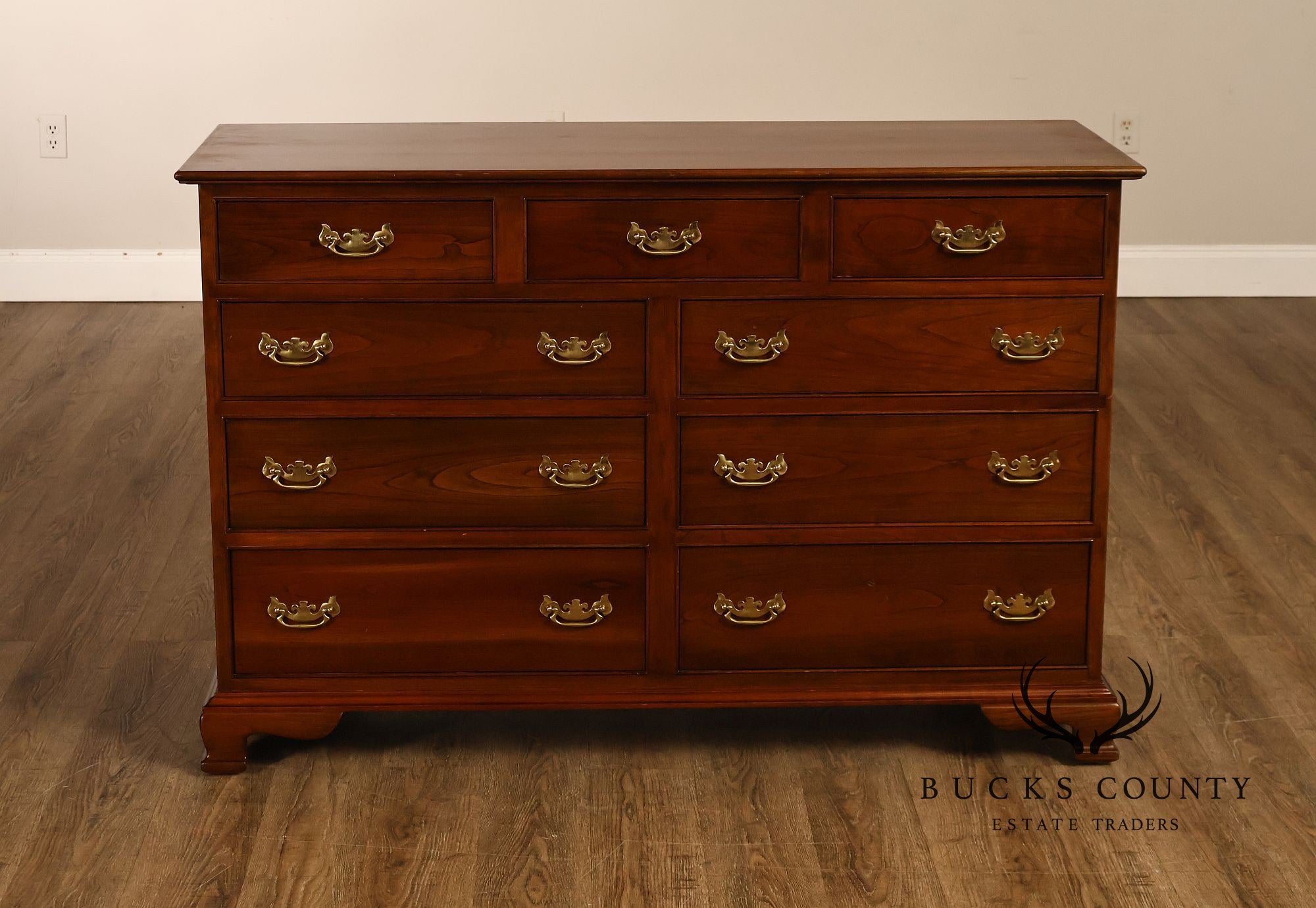 Stickley Traditional Style Cherry Double Dresser