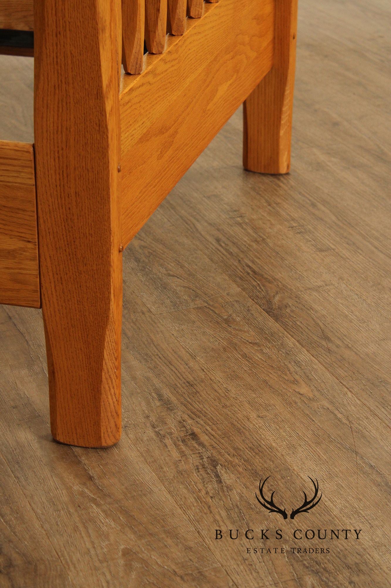 Hunt Country Furniture Oak Twin Bed