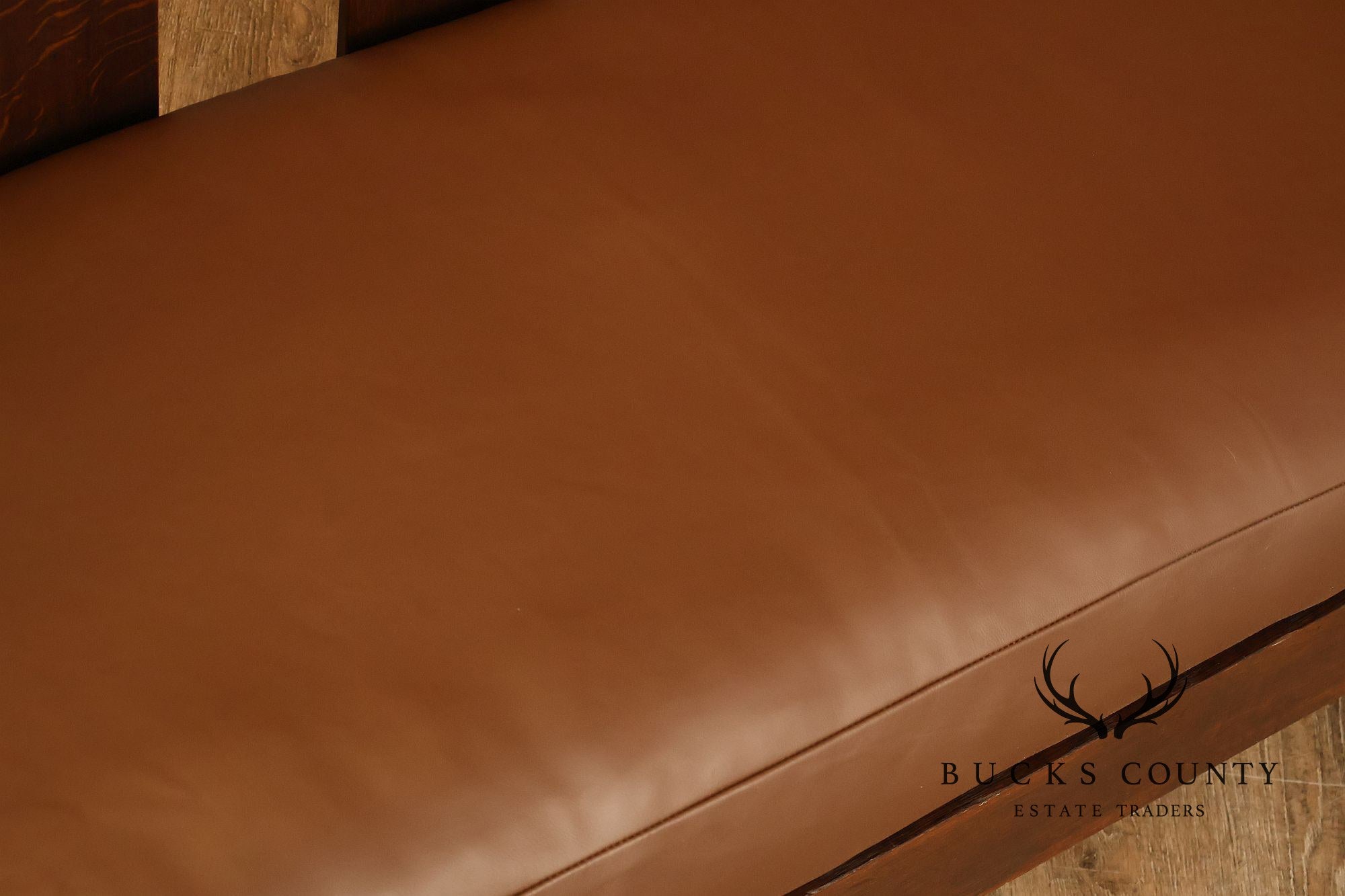 Gustav Stickley Antique Mission Oak Hall Settle Model 205