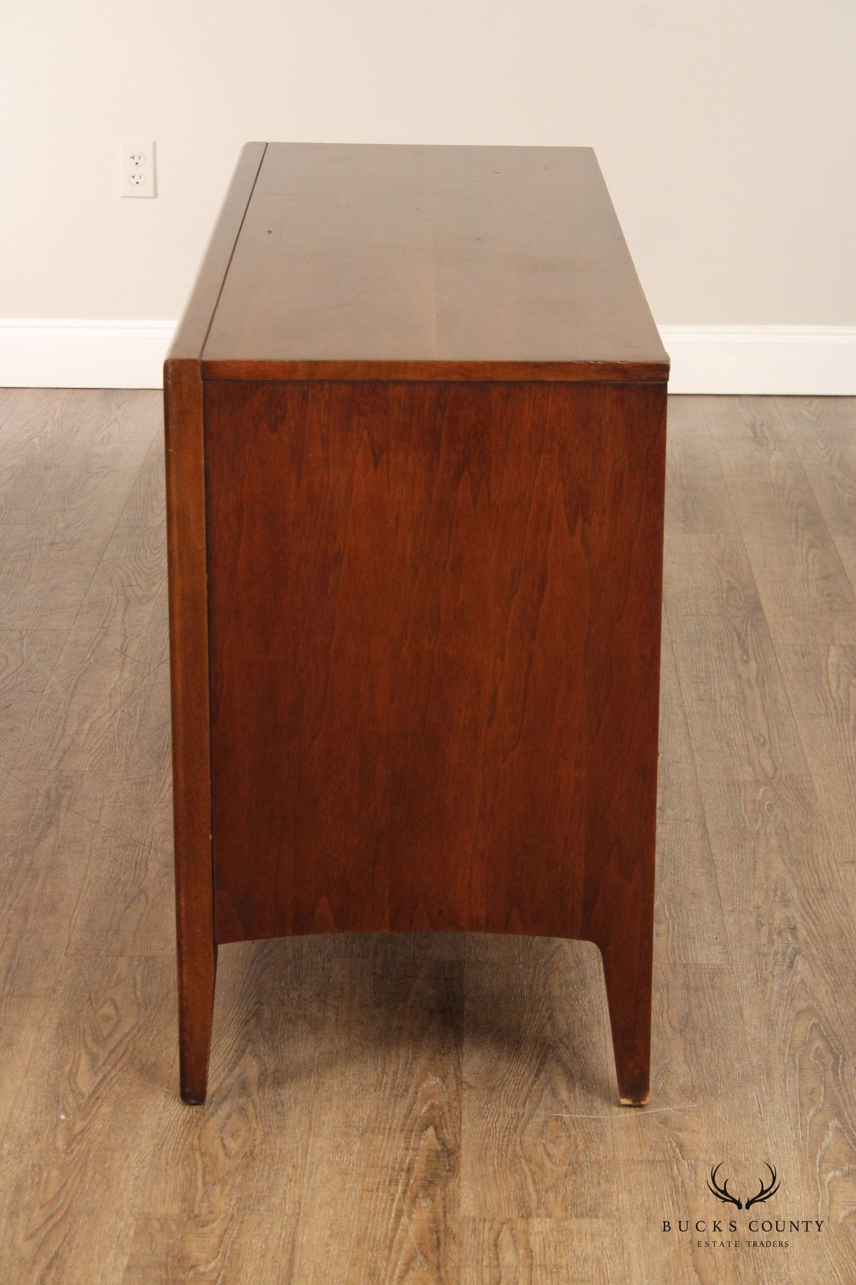 Broyhill 'Emphasis' Mid Century Modern Walnut Low Chest