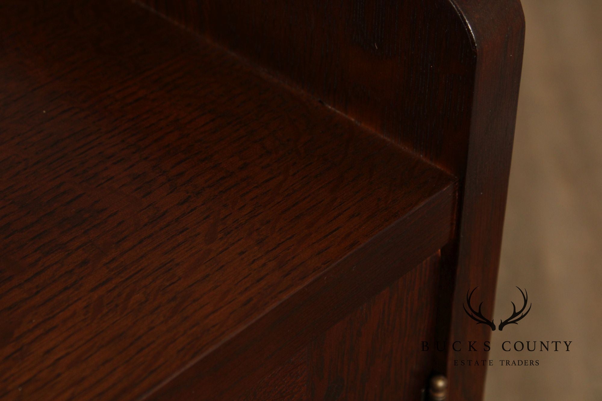 Stickley Mission Collection Oak Two Door Bookcase