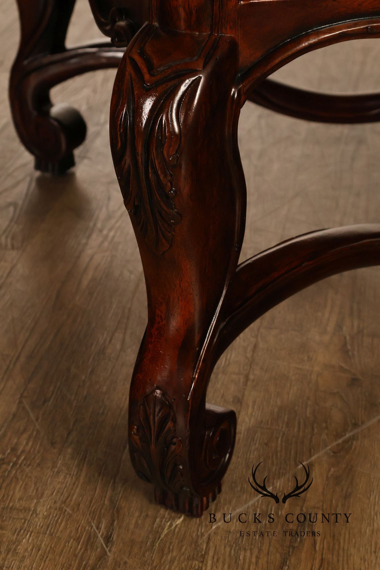 Henredon Carlyle Collection Louis XV Style Marble Top Cocktail Table