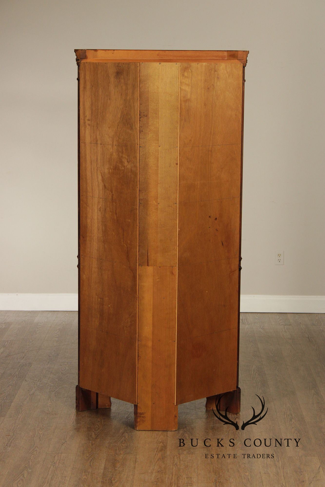 Craftique Chippendale Style Mahogany Corner Cabinet