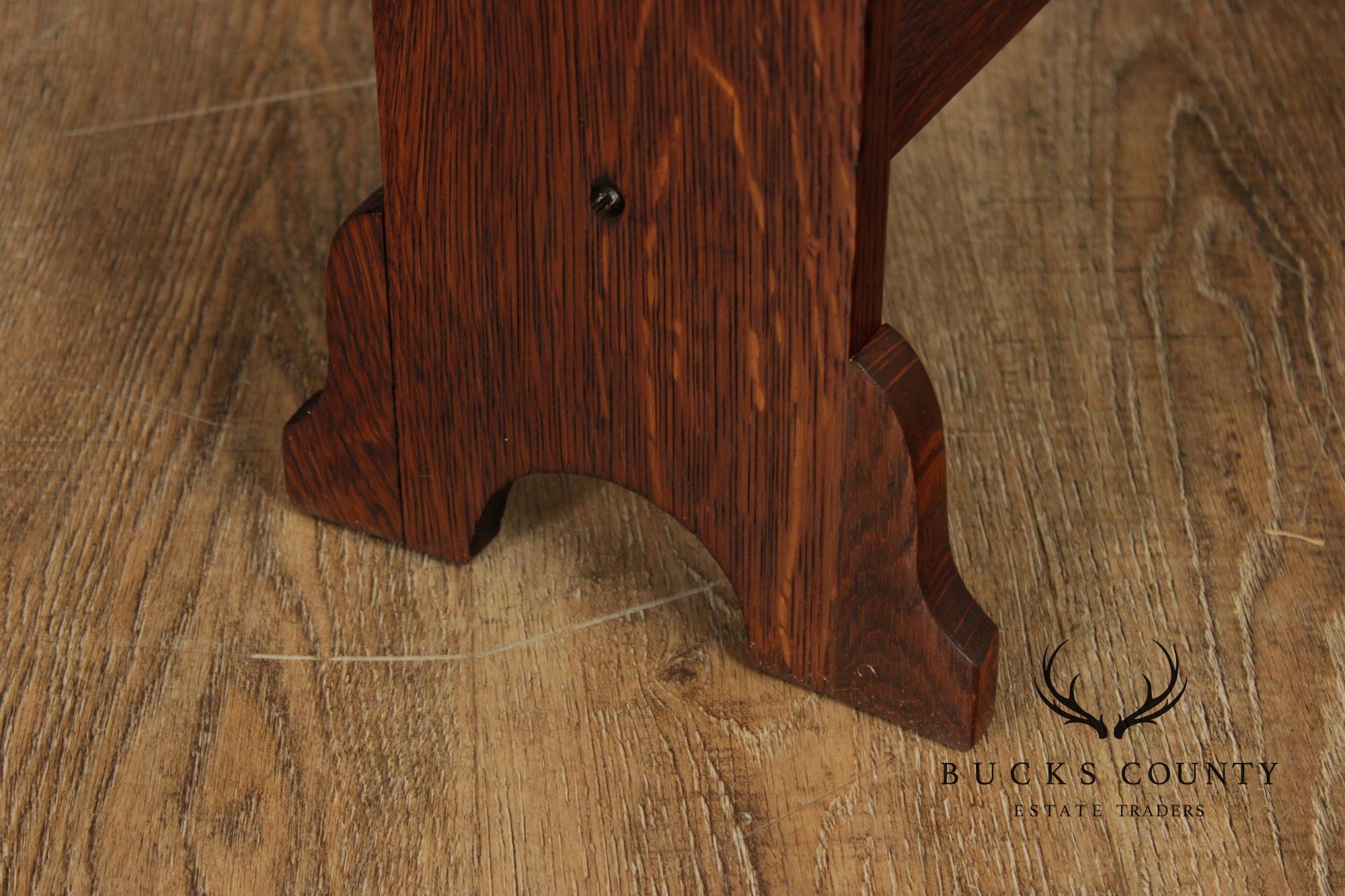Antique Mission Oak Drop Leaf Table