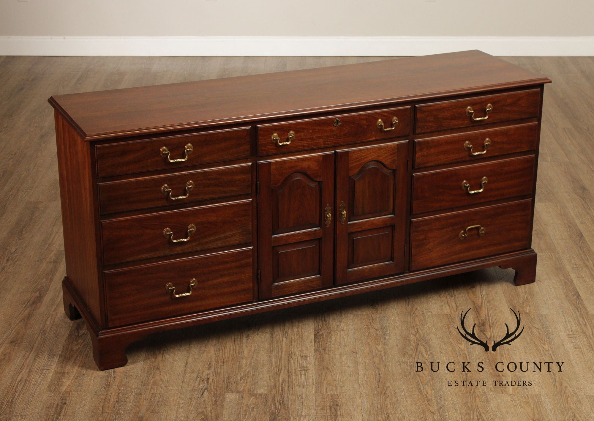 Henkel Harris Vintage Cherry Triple Dresser