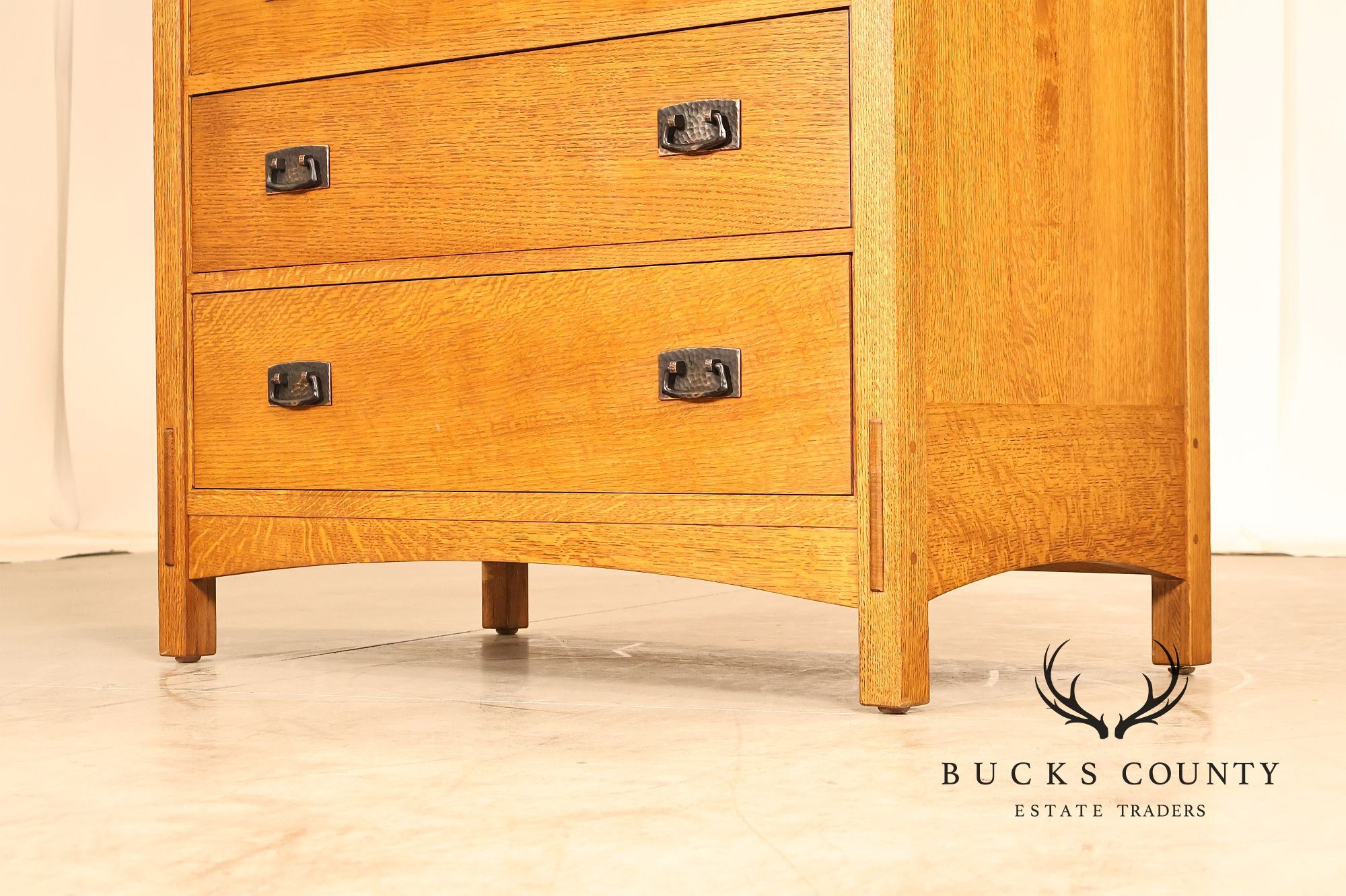 Stickley Mission Collection Oak Entertainment Armoire