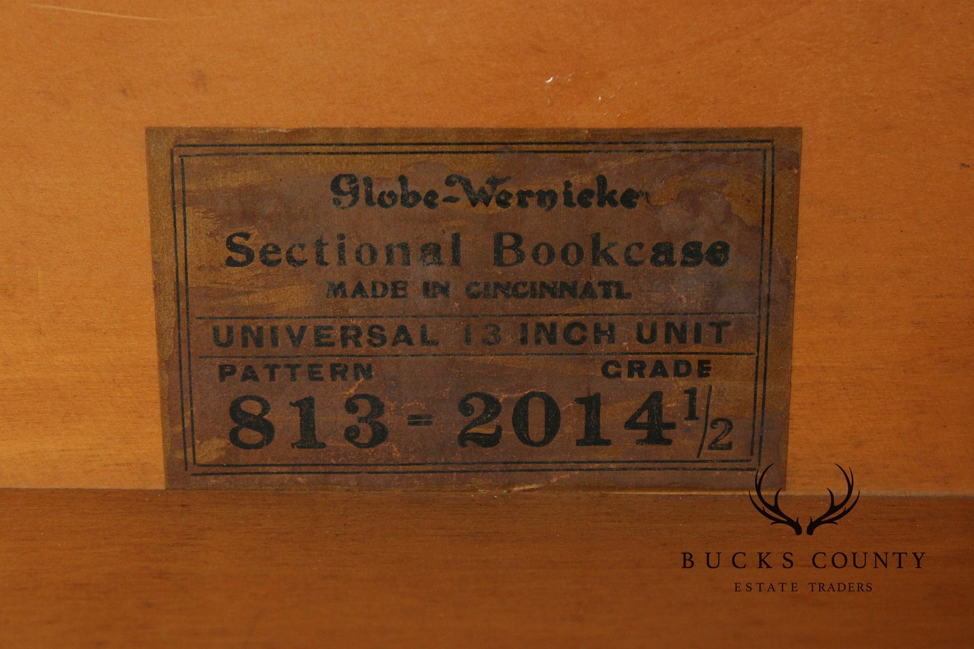 Globe Wernicke Vintage Five Stack Barrister Bookcase
