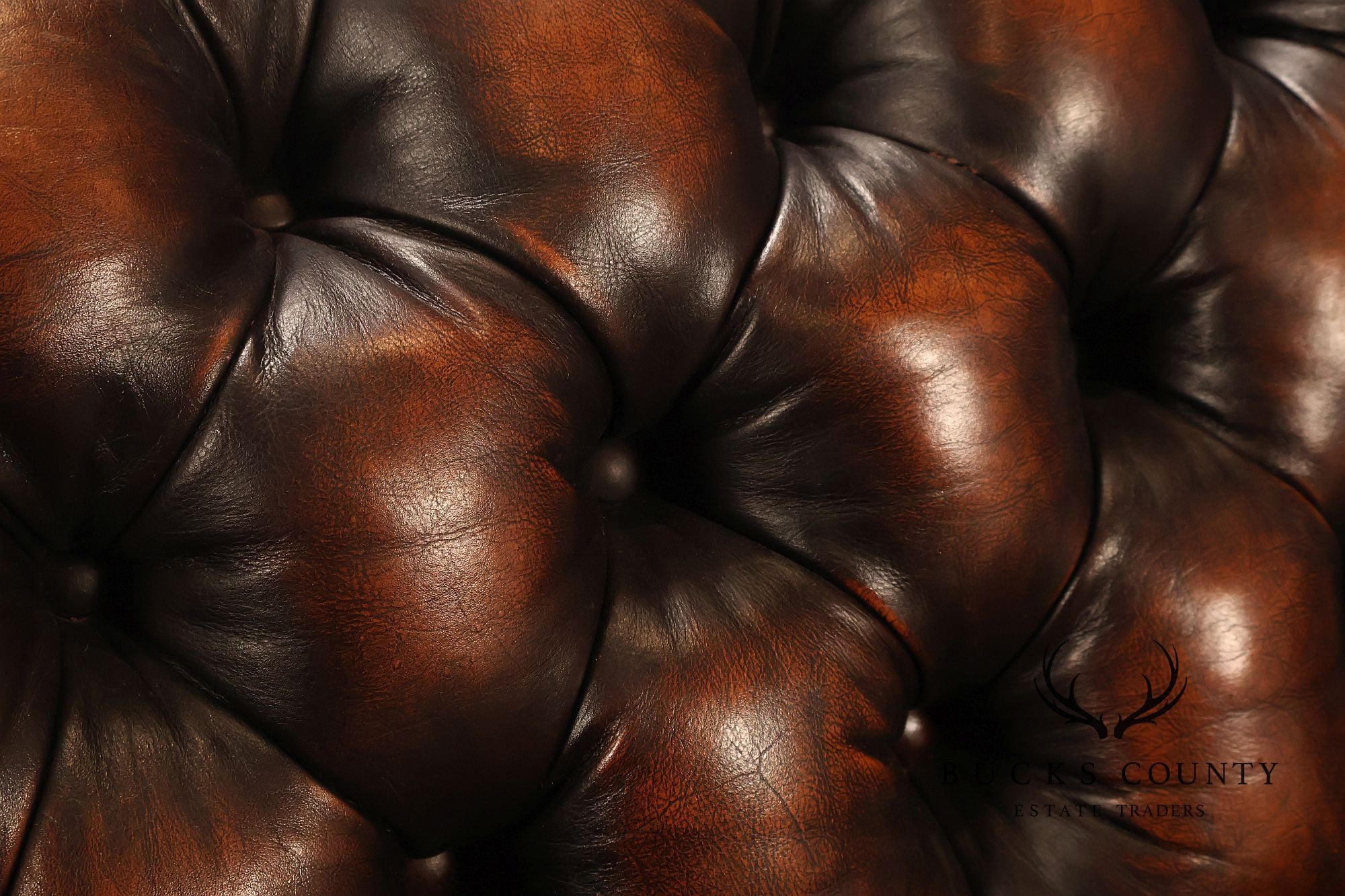 Hancock & Moore Leather Chesterfield Sofa