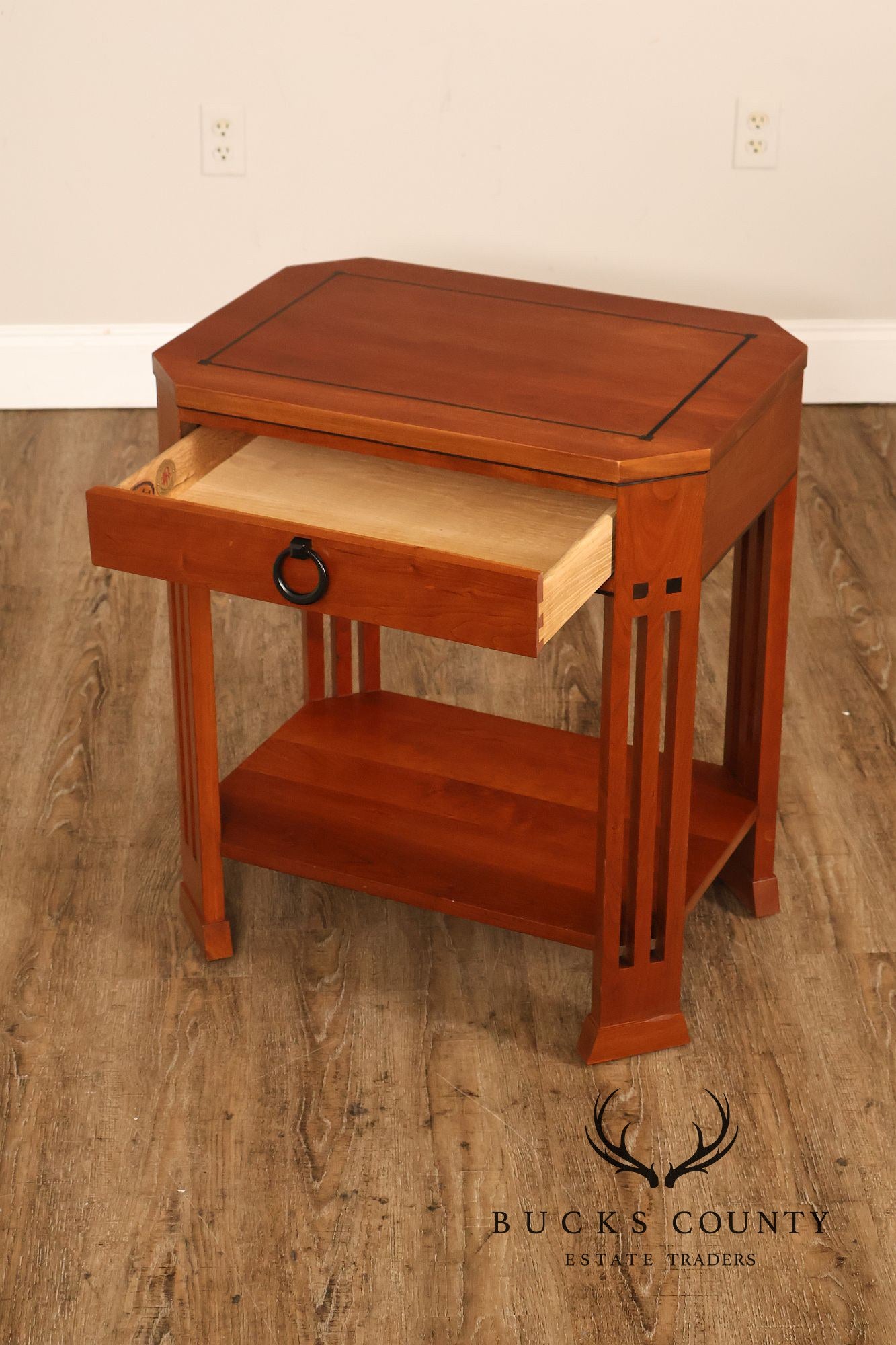 Stickley 21st Century Collection Cherry One Drawer Nightstand