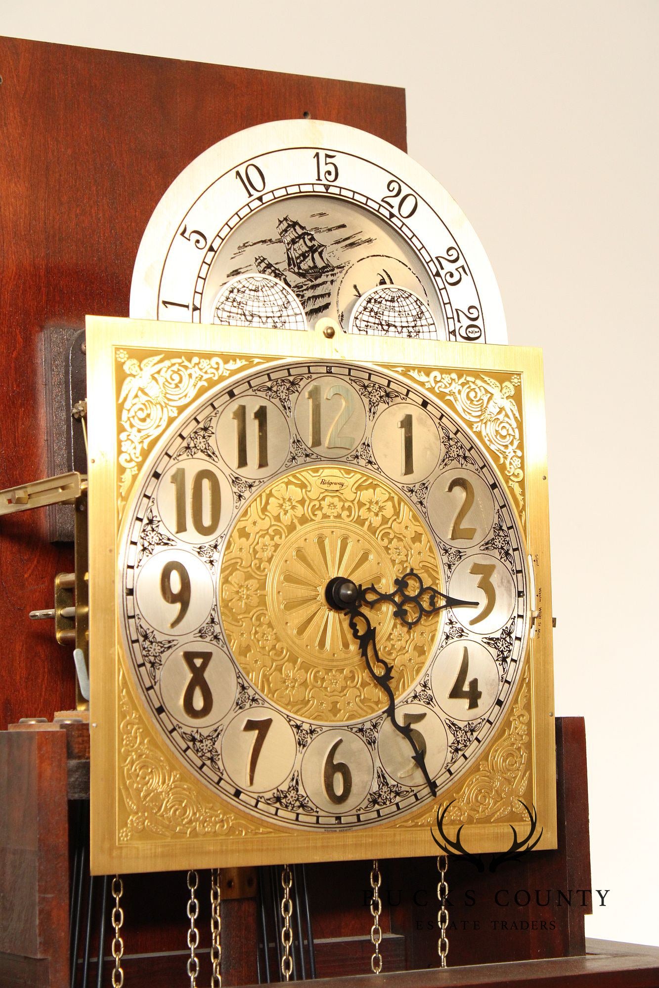 Ridgeway Georgian Style Grandfather Clock