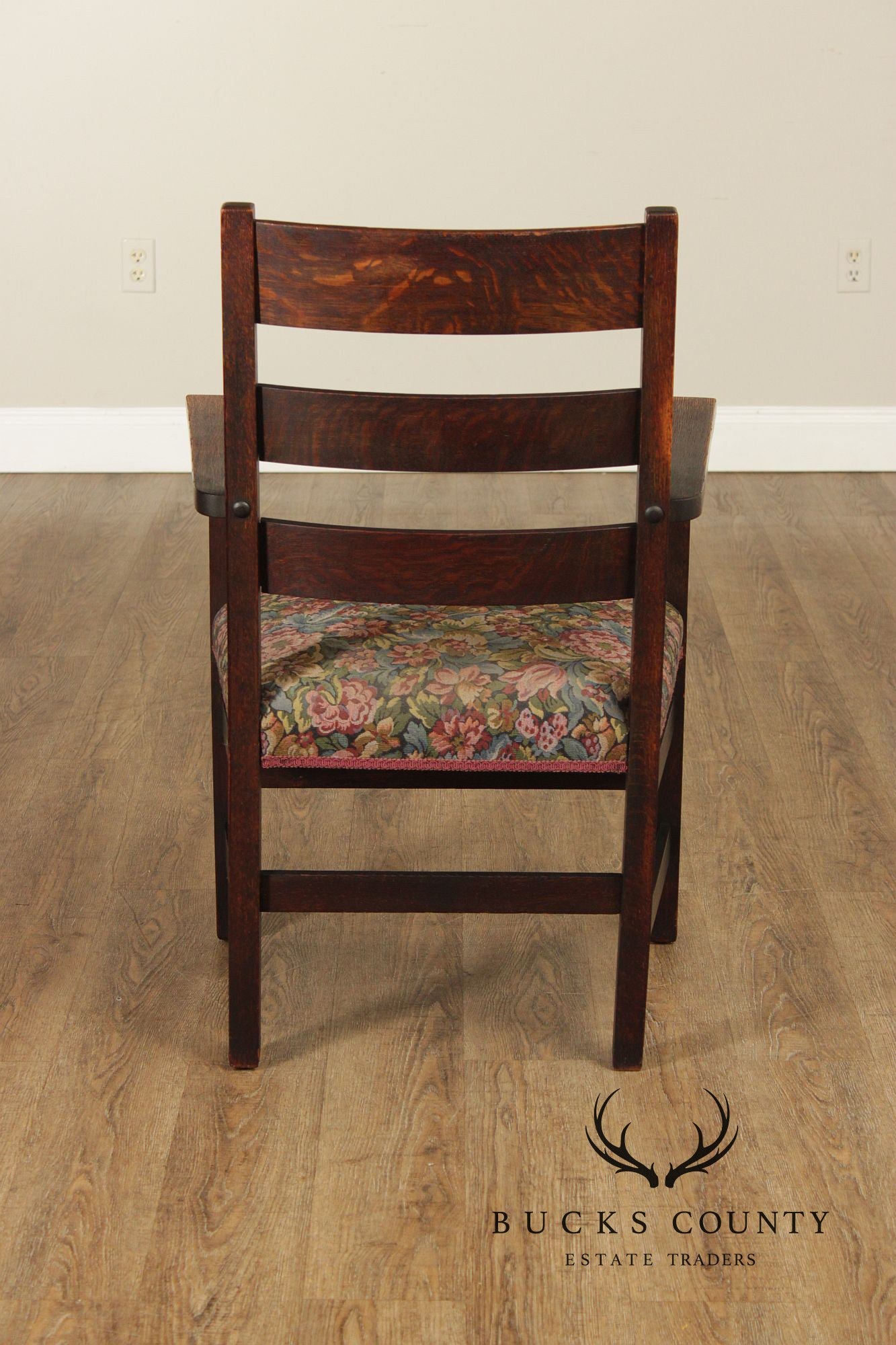 Stickley Brothers Quaint Furniture Mission Oak Armchair