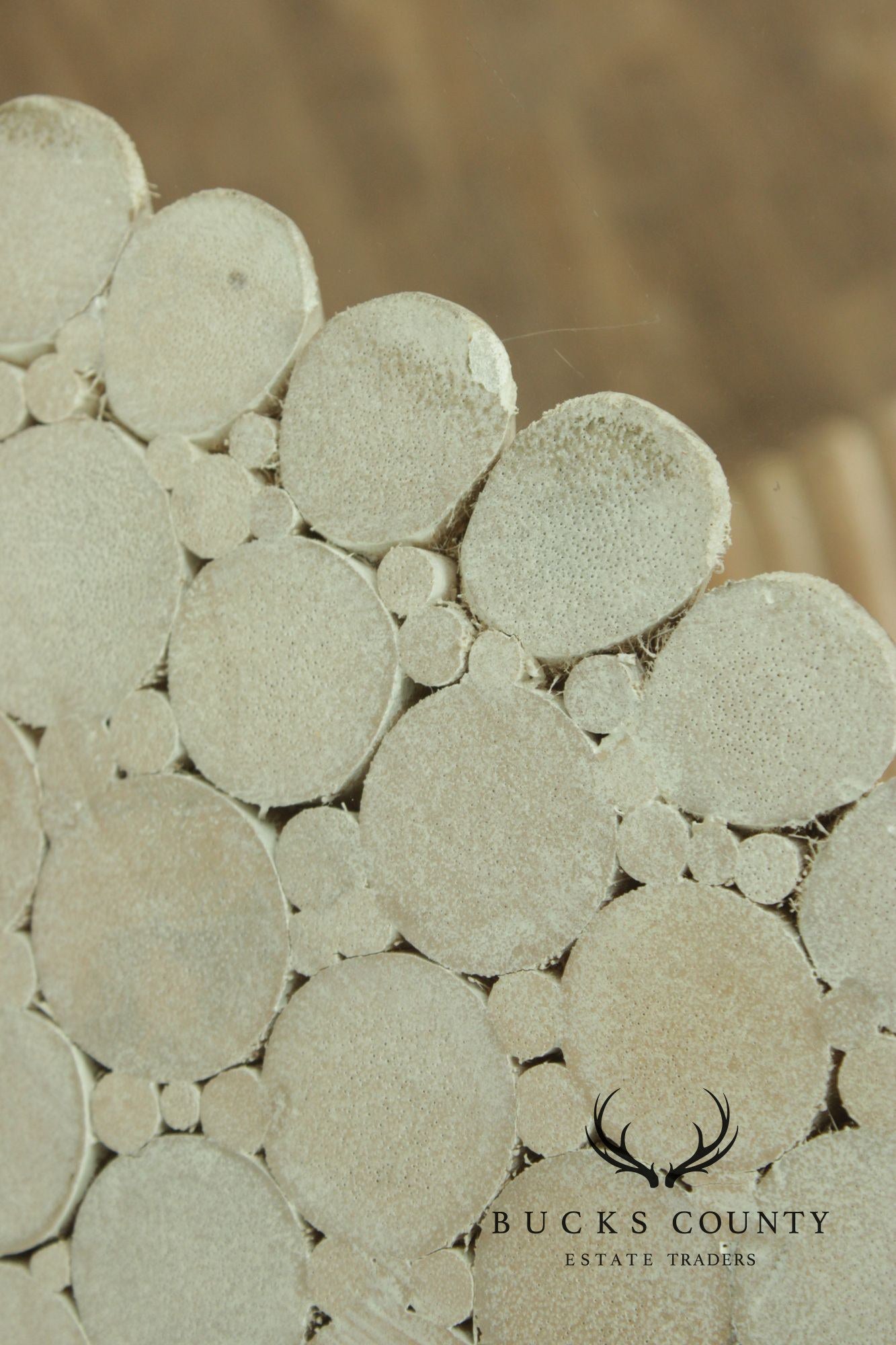 Hollywood Regency Rattan Wheat Sheaf Round Glass Top Pedestal Dining Table