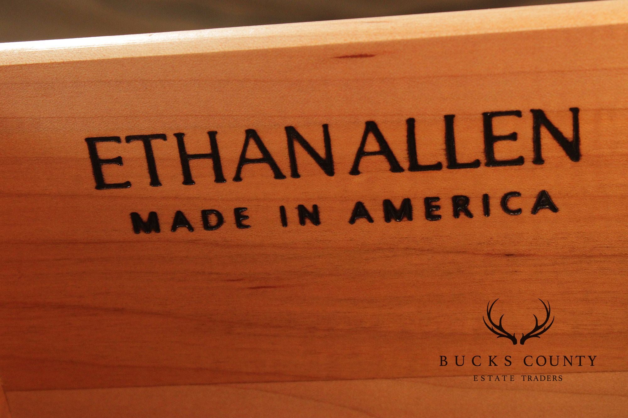 Ethan Allen 'Legacy' Paint Decorated Chest of Drawers