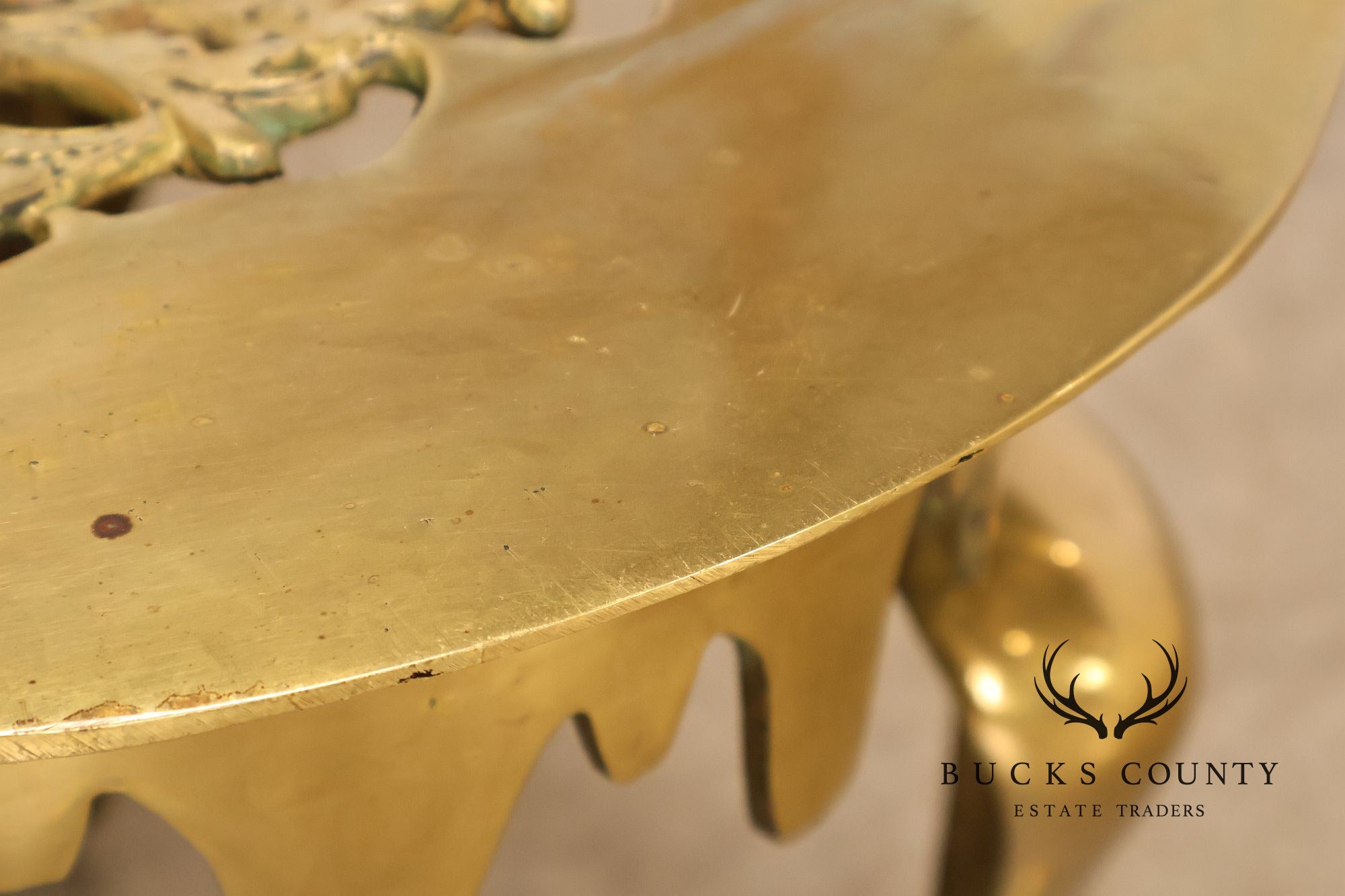 Vintage Brass Trivet Stand