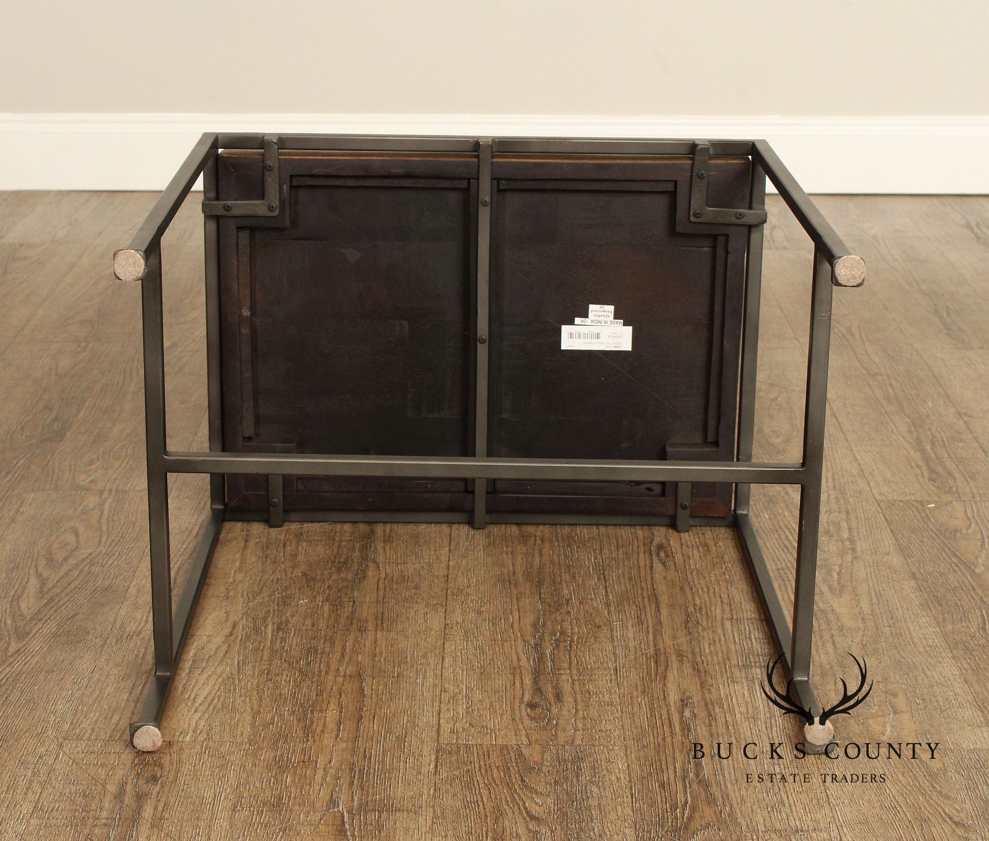 Industrial Style 'Simien' Iron End Table