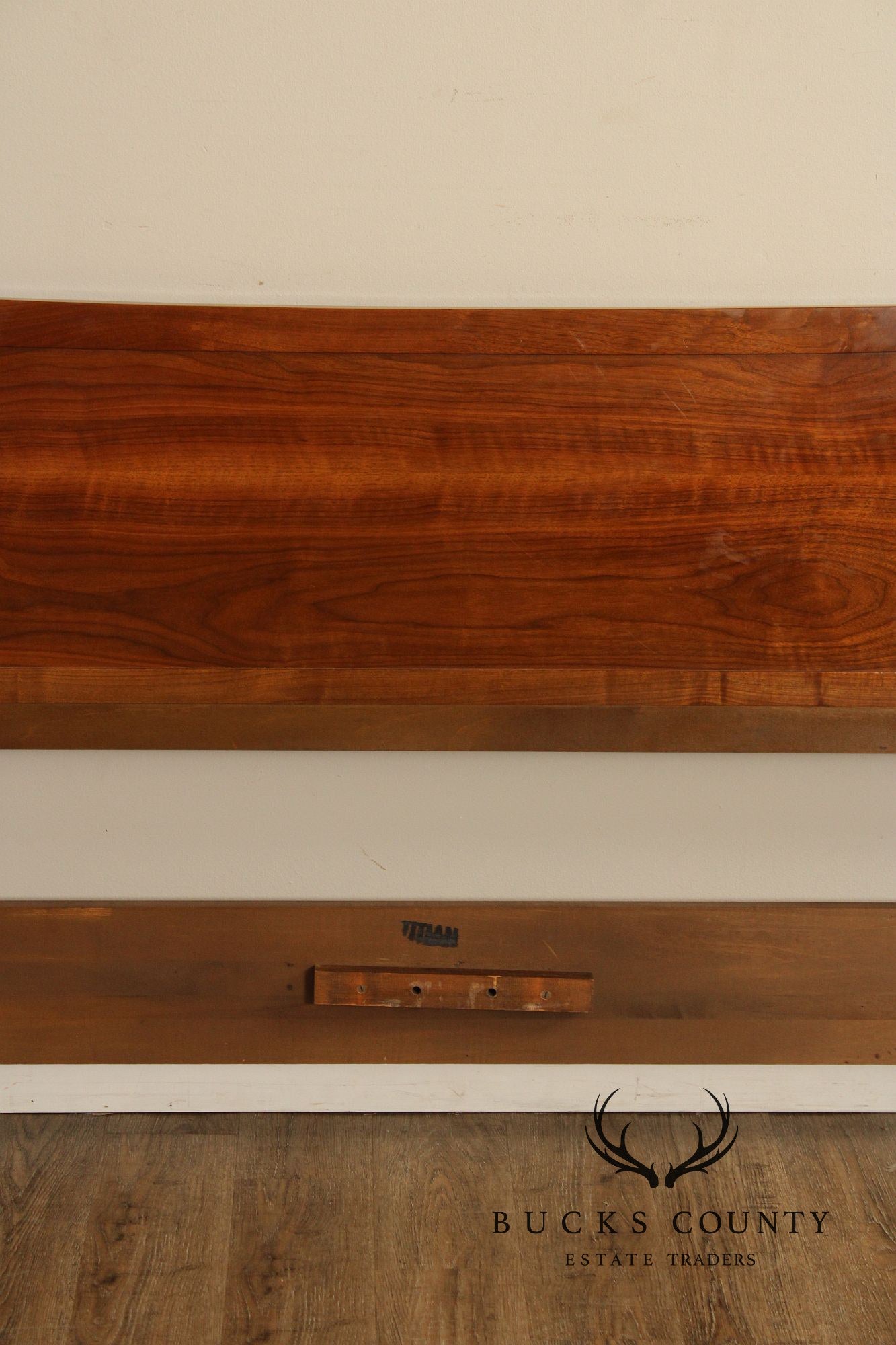 George Nakashima For Widdicomb 'Origins' King Size Walnut Headboard
