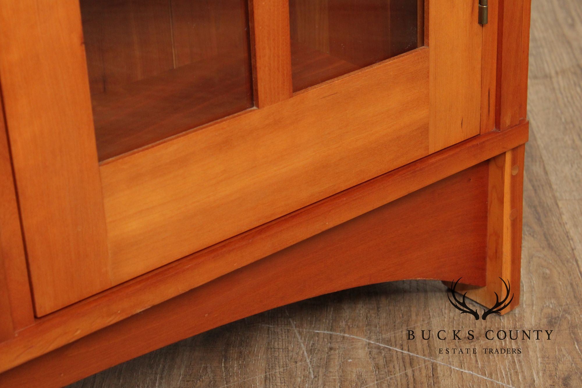 Stickley Mission Collection Cherry Double-Door Bookcase