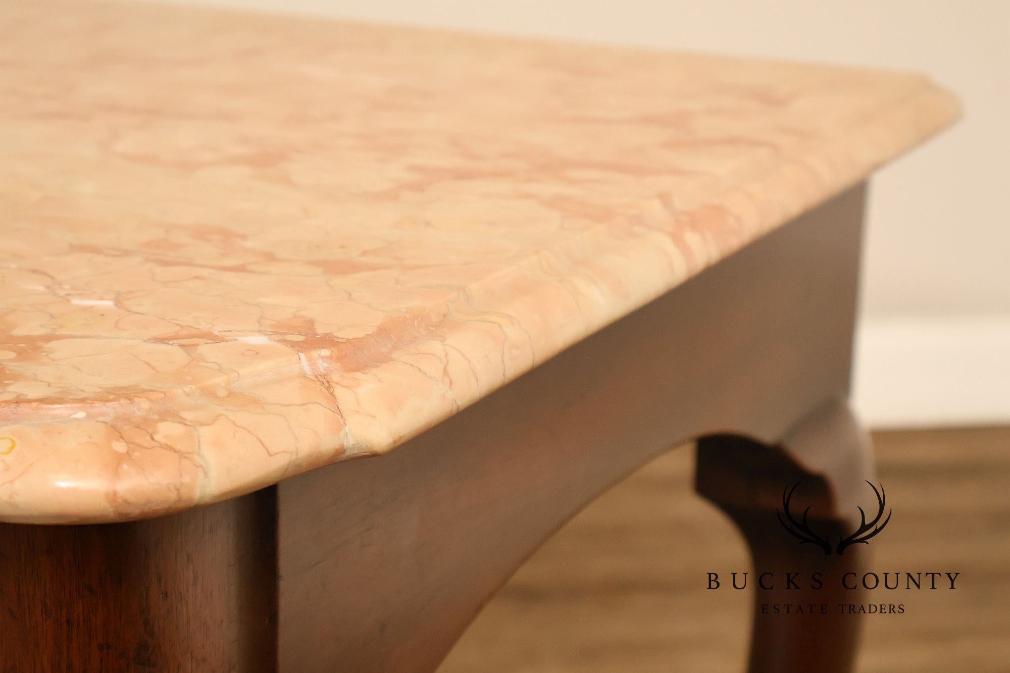 Kittinger Colonial Williamsburg Marble Top Mahogany Server