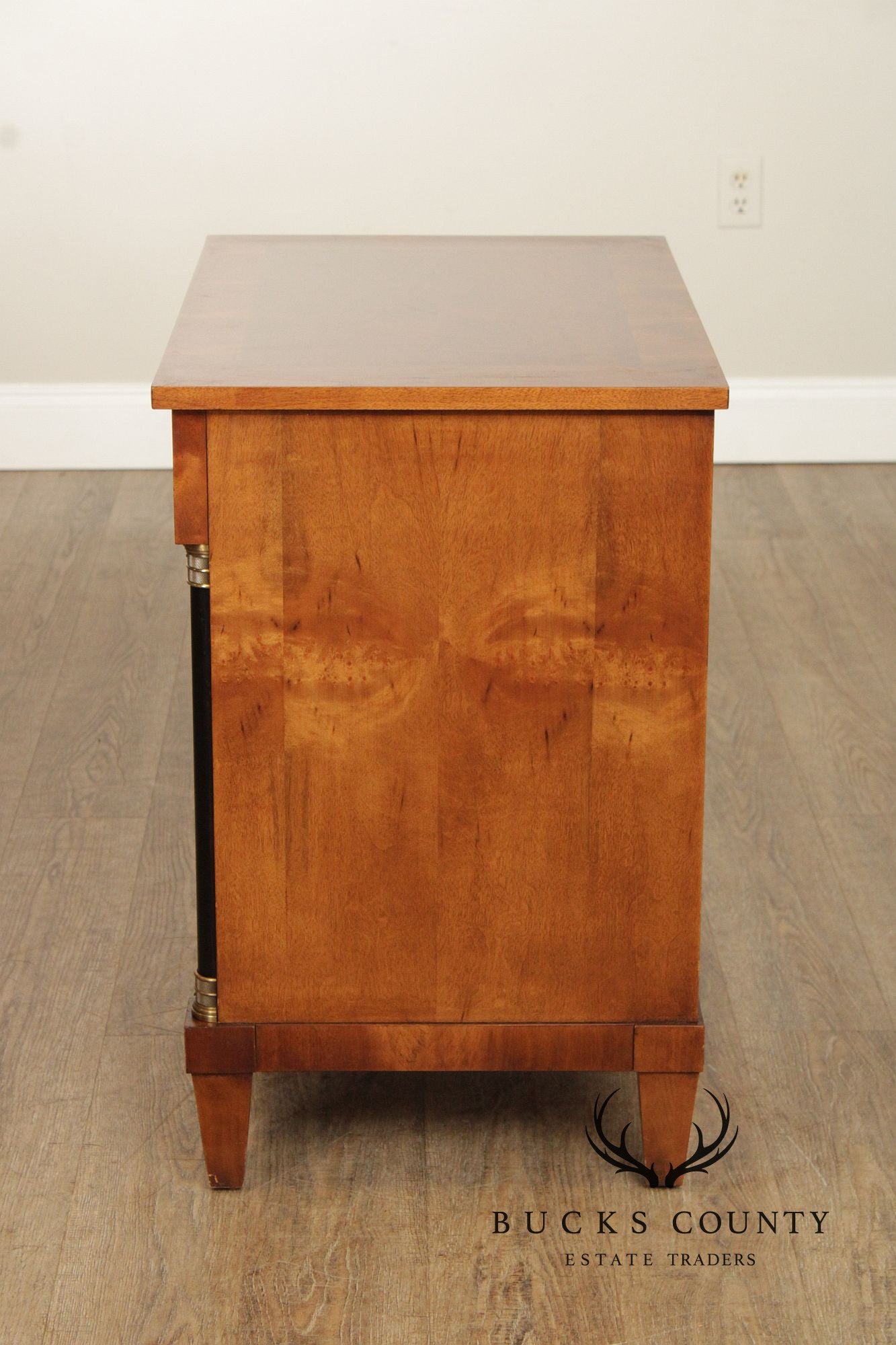 Century Furniture Biedermeier Style Pair of Bedside Chests