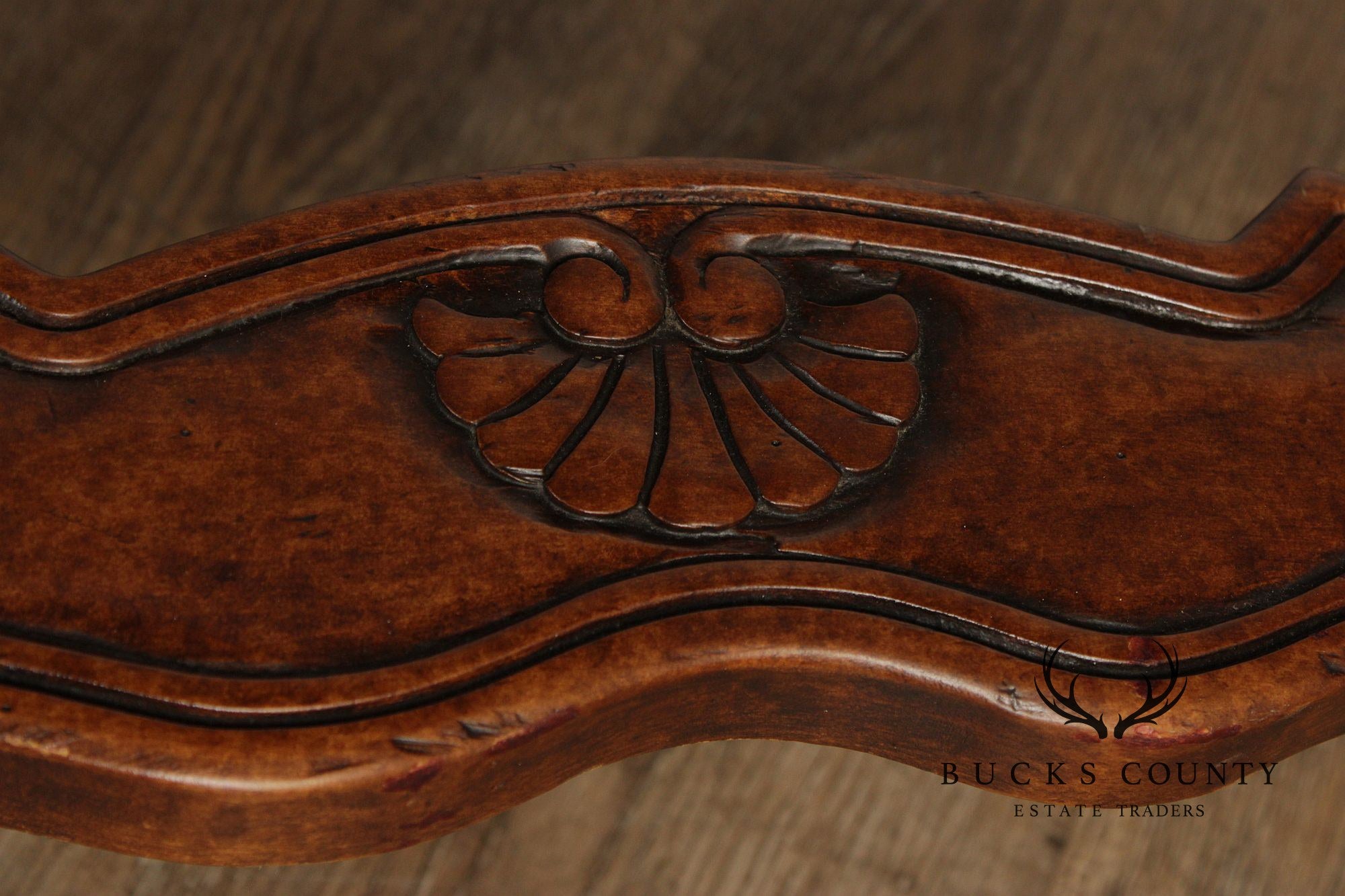 Italian Renaissance Style Burl Finish Sideboard Server