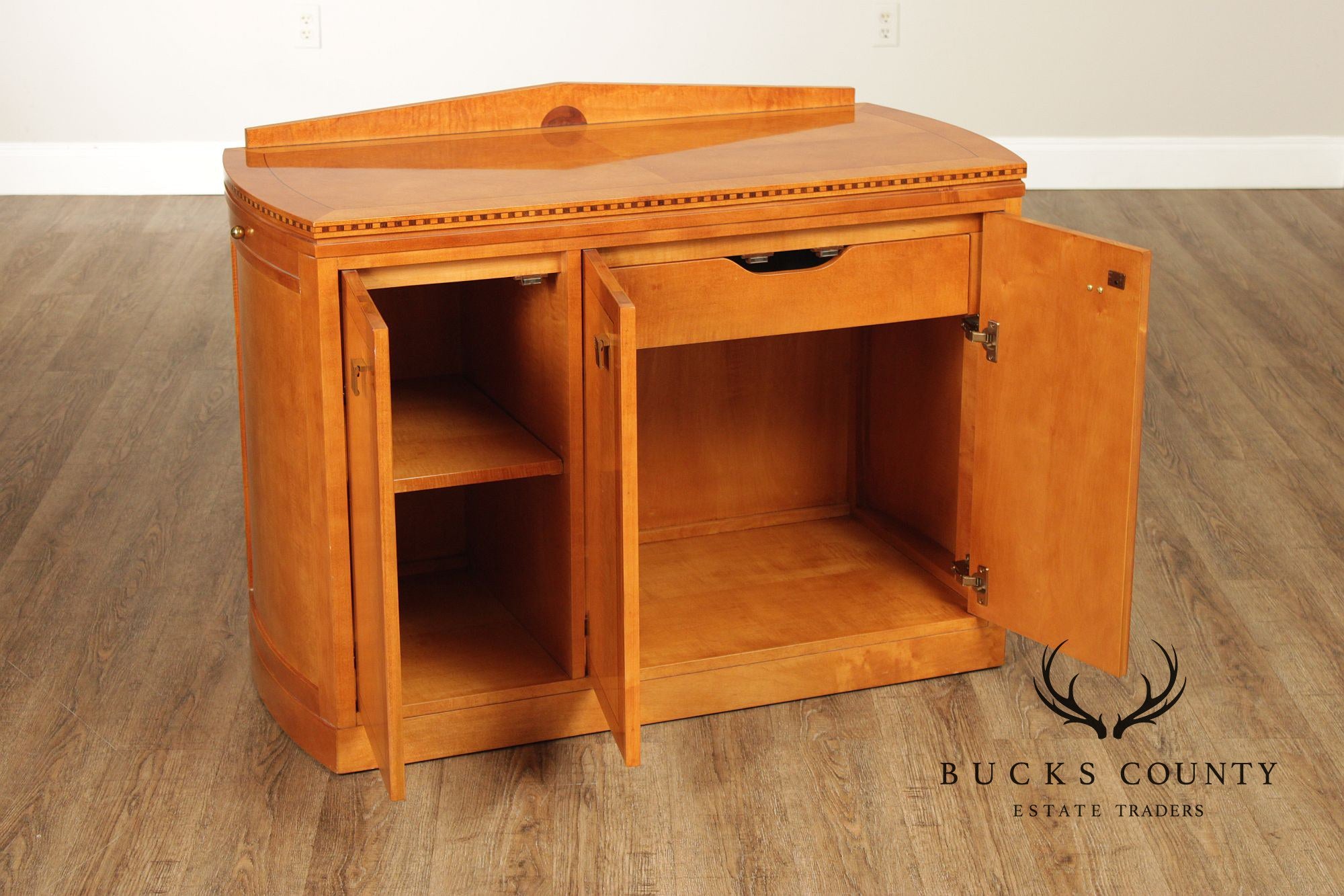 Hickory White Genesis Collection Biedermeier Style Maple Server