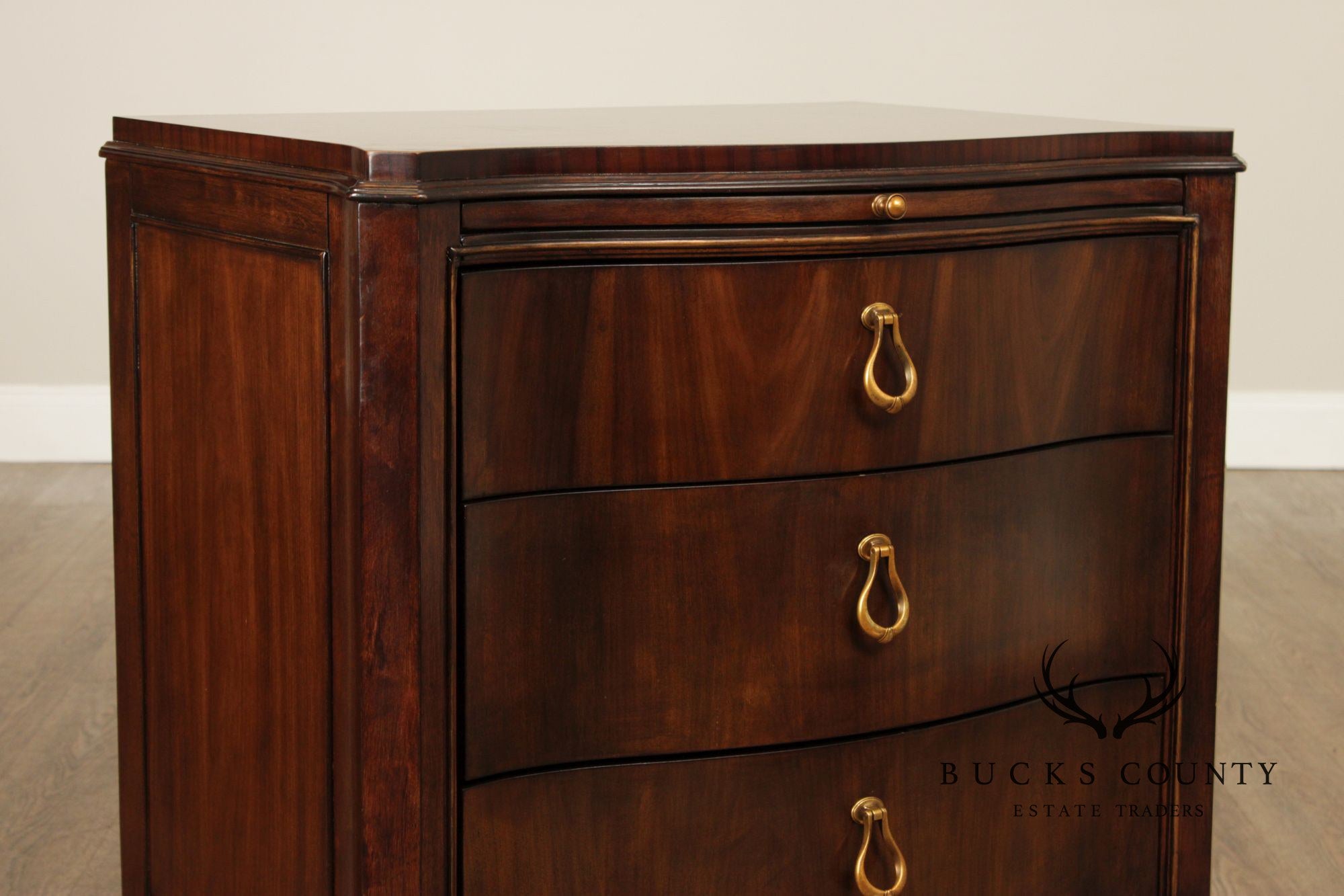 Schnadig Classic Modern Three Drawer Chest With Slide