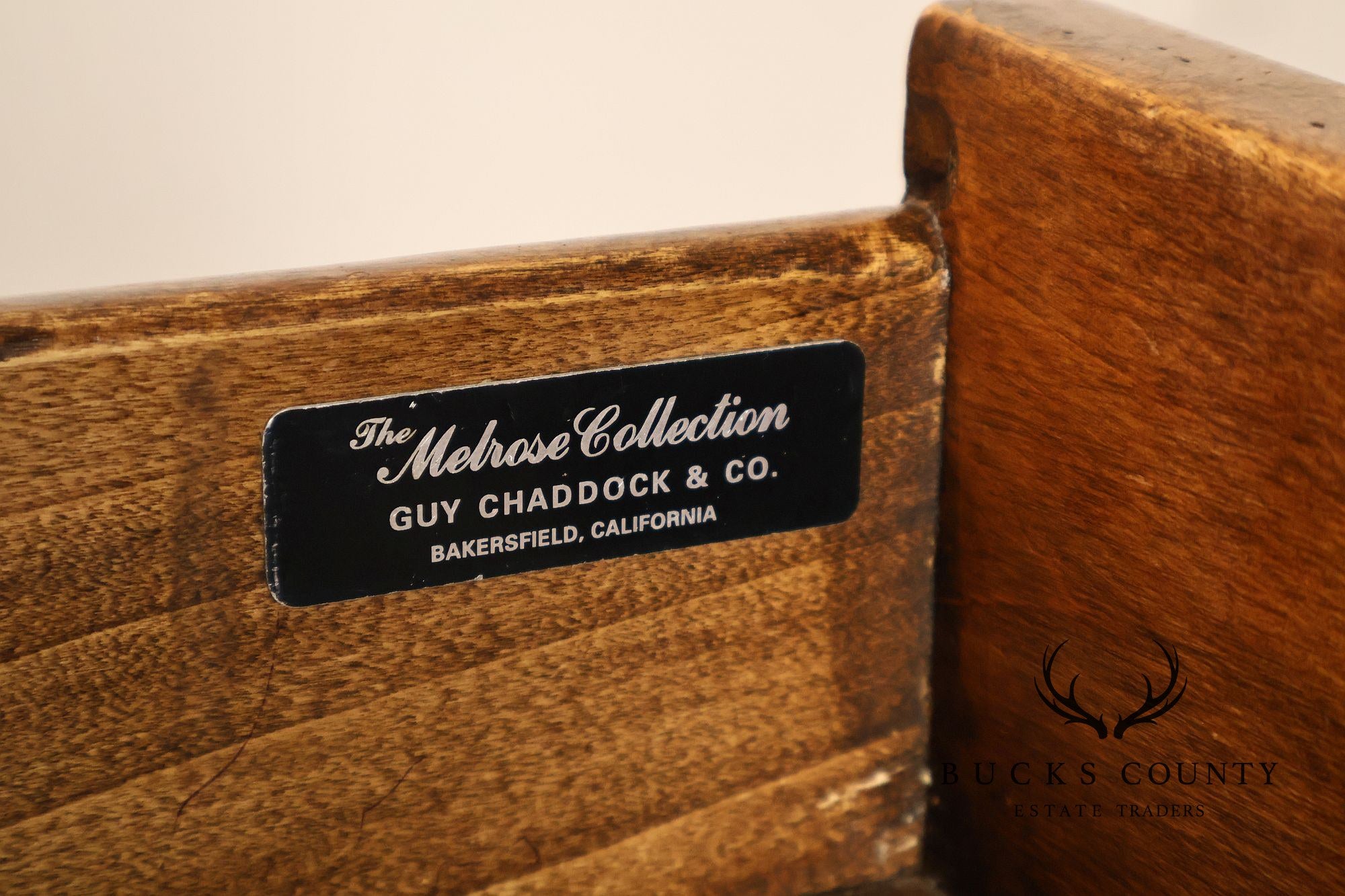 Guy Chaddock Melrose Collection Rustic One Drawer Nightstand