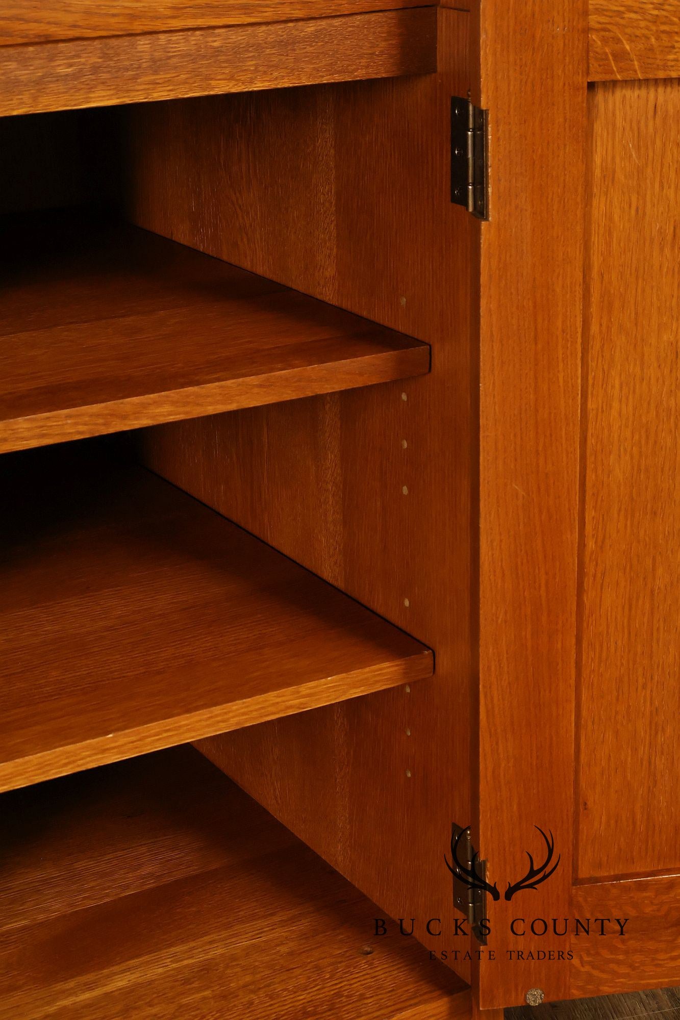 Stickley Harvey Ellis Oak Storage Or Entertainment Armoire