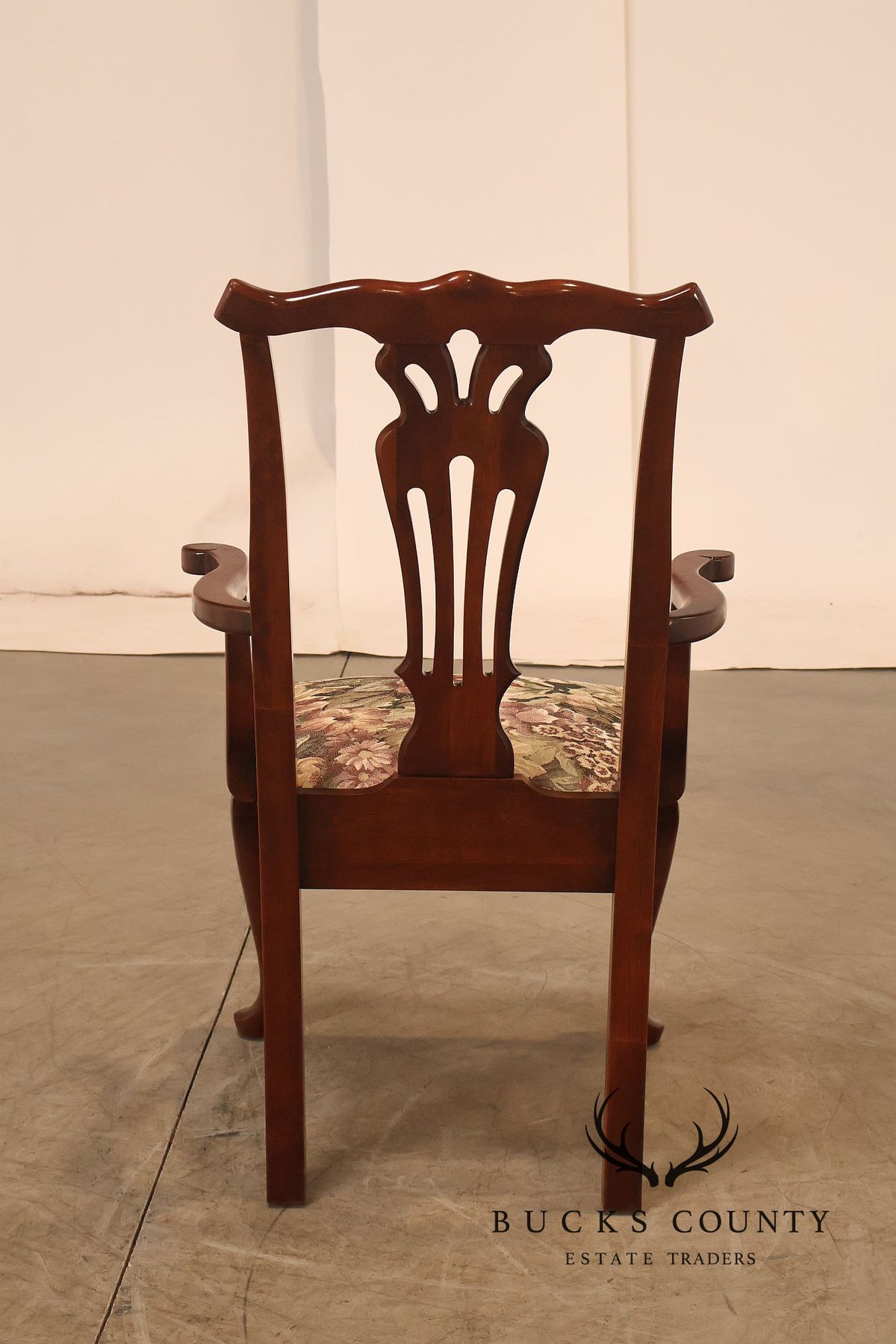 Pennsylvania House Chippendale Style Set of Six Cherry Dining Chairs
