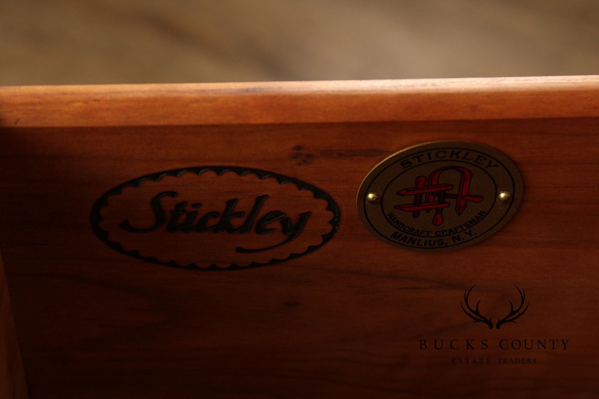 Stickley Mission Collection Harvey Ellis Cherry Door Chest