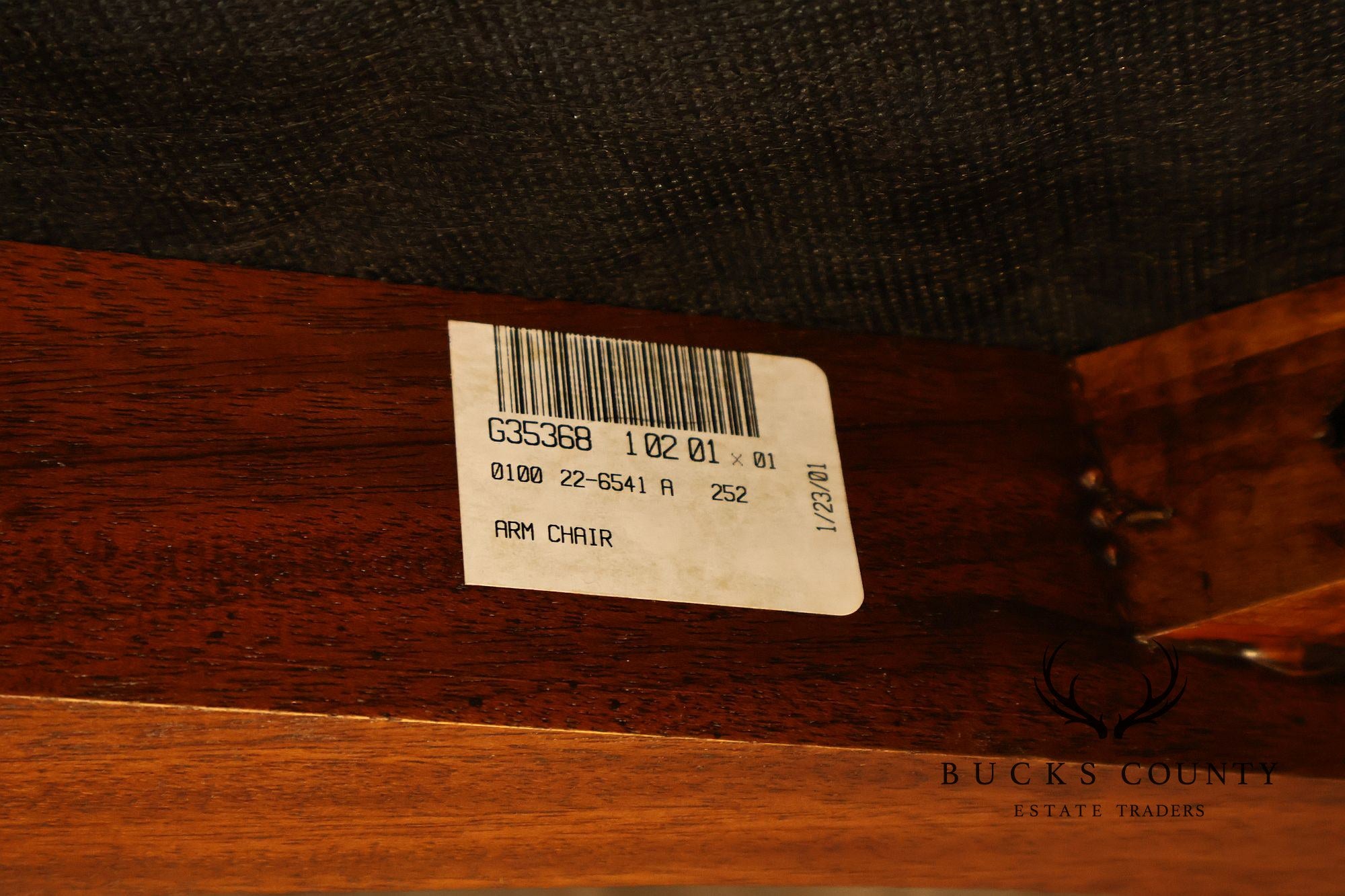 Ethan Allen '18th Century Mahogany' Set of Six Dining Chairs