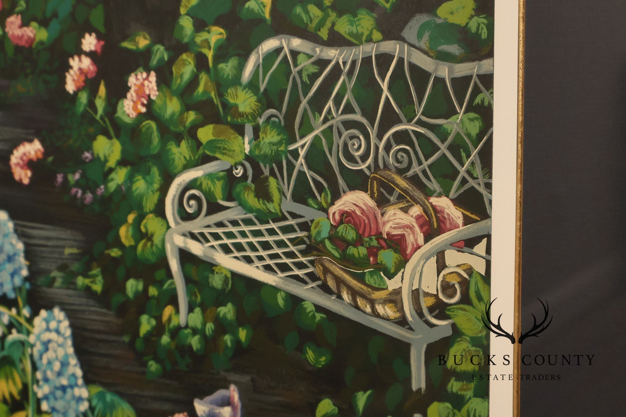 Susan Rios Limited Edition Print, Flower Garden