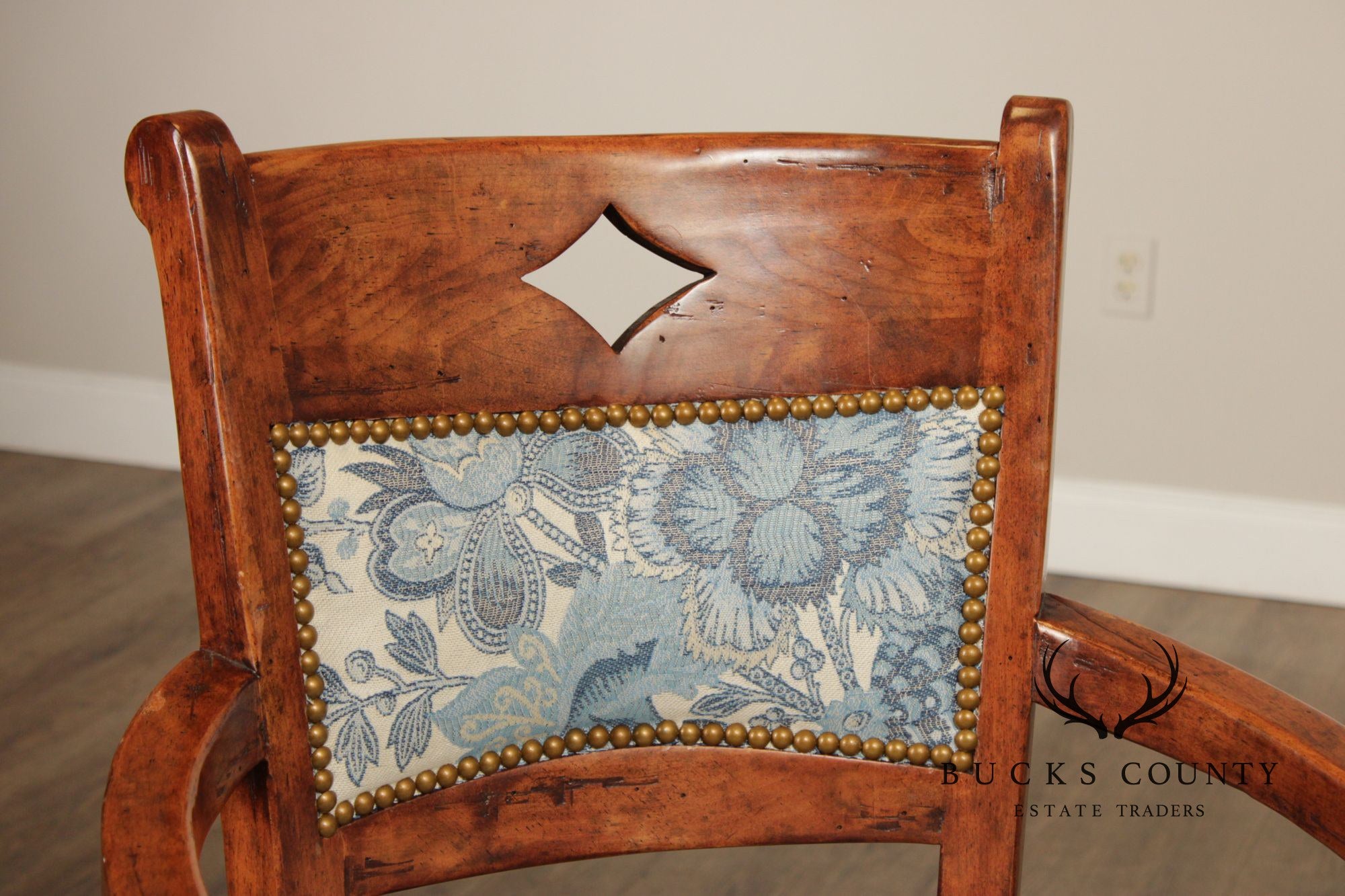 Bausman & Co. Rustic Style Pair of Swivel Barstools