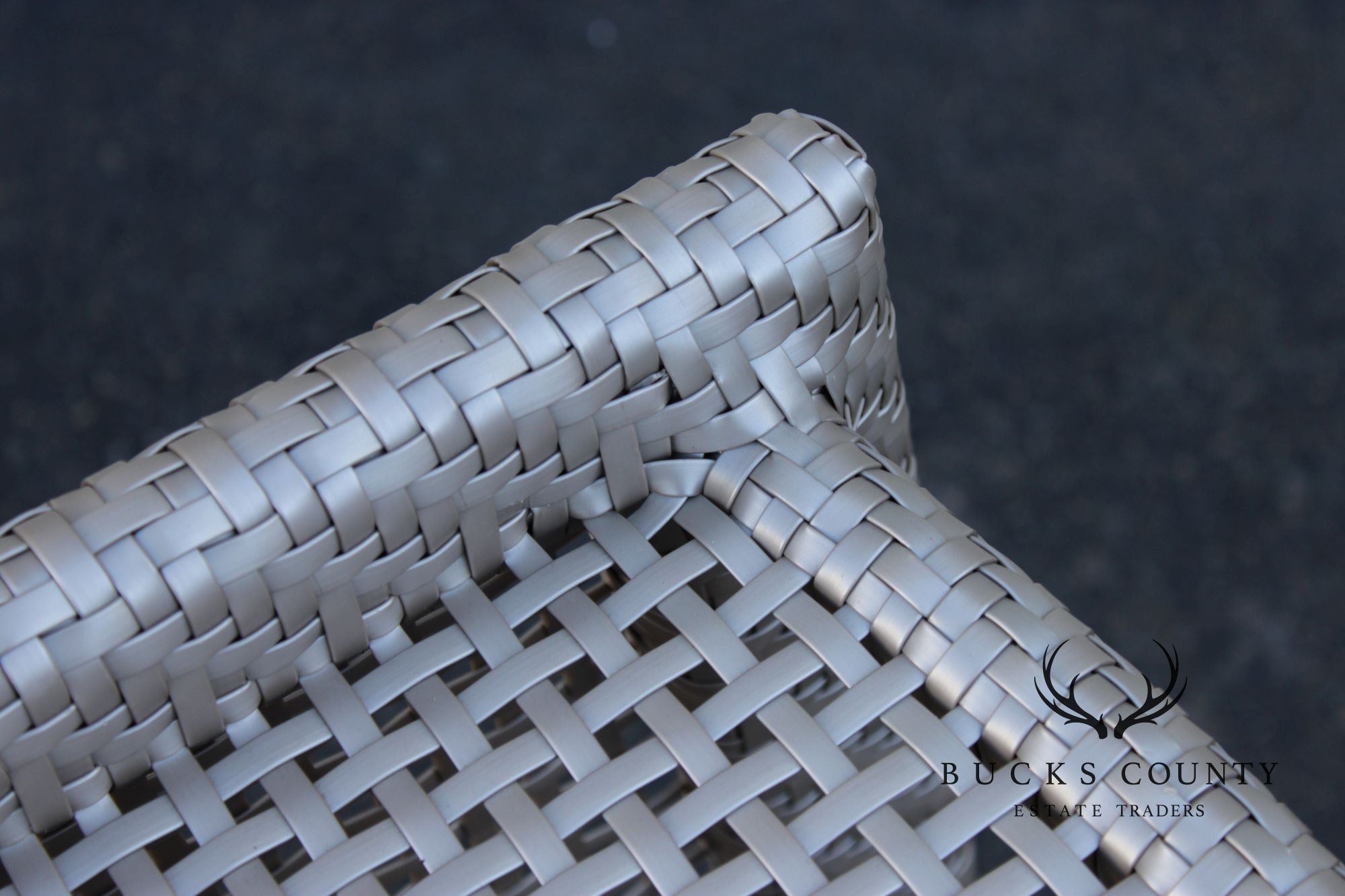 Dedon Contemporary Outdoor Patio Bar Cart