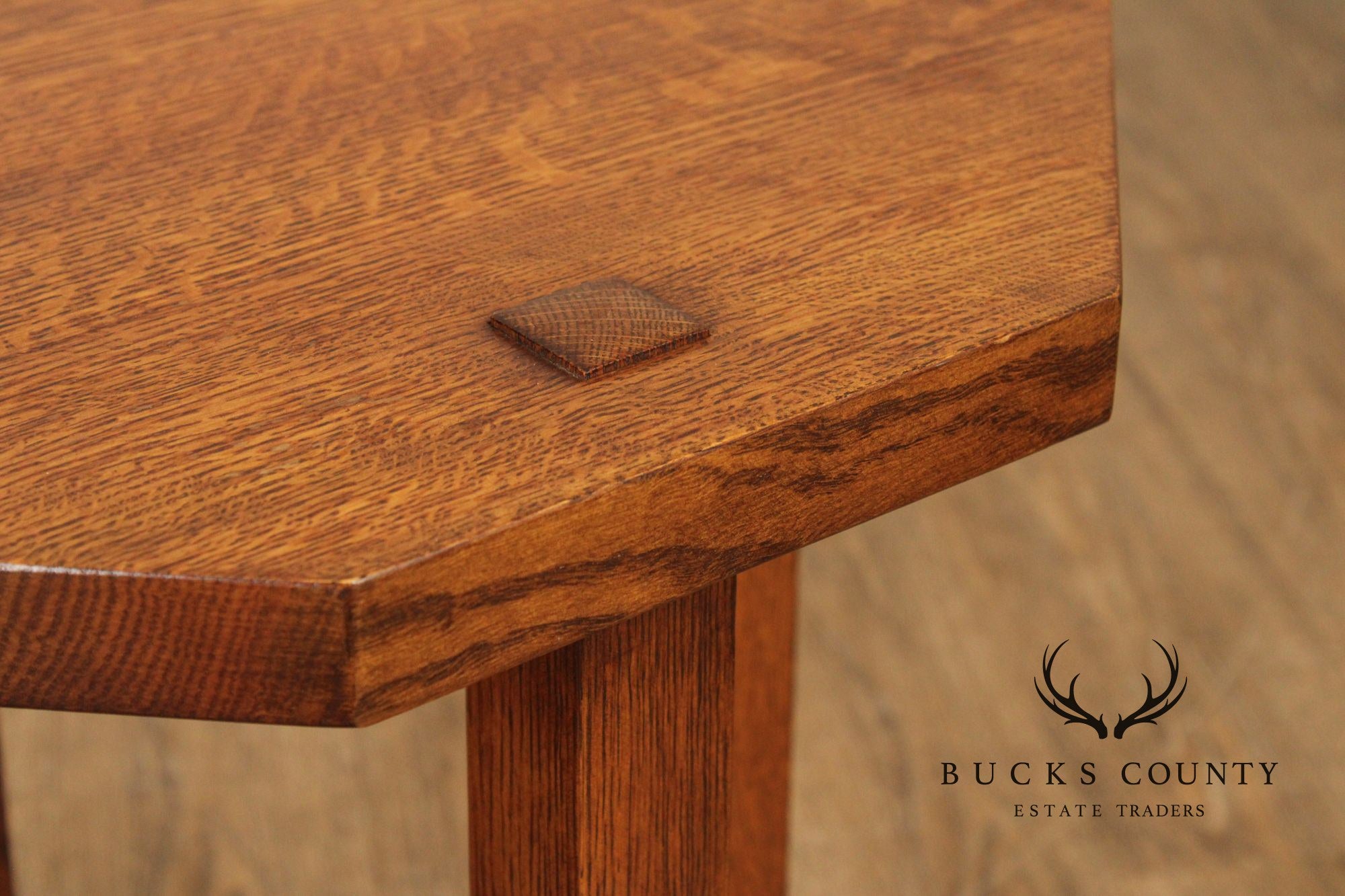 Stickley Mission Collection Oak Tabouret